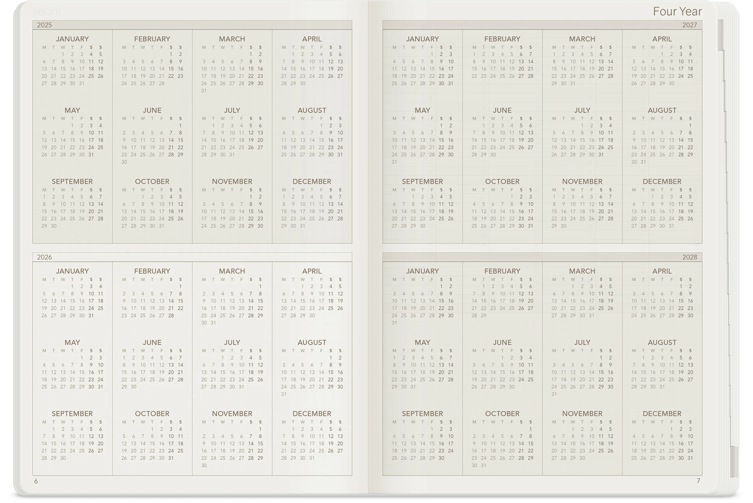 2026 A5 Weekly Planner | All-in-One | Unstacked Weekends - Image 3