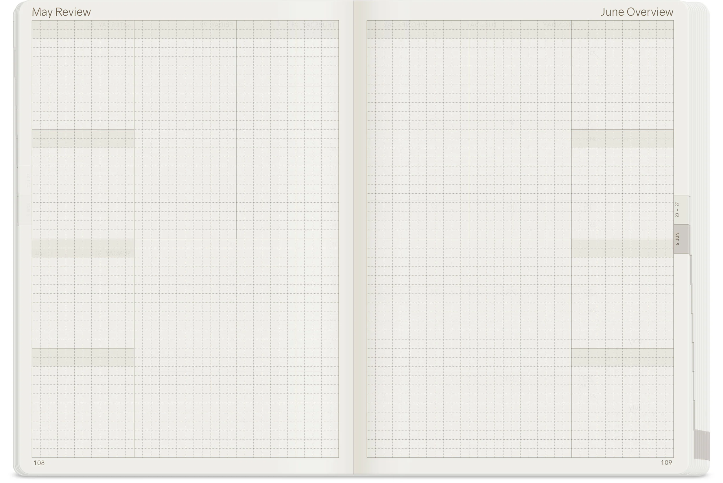 2026 A5 Weekly Planner | Core | Stacked Weekends - Image 9