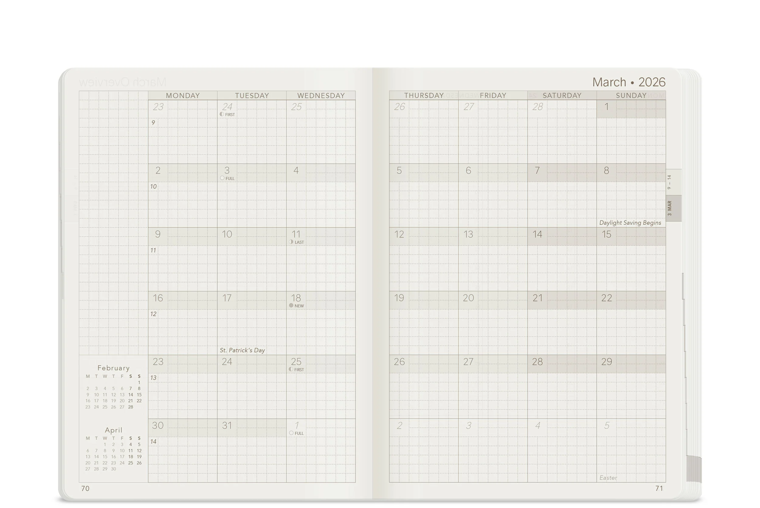 2026 B6 Weekly Planner | Core | Horizontal - Image 13