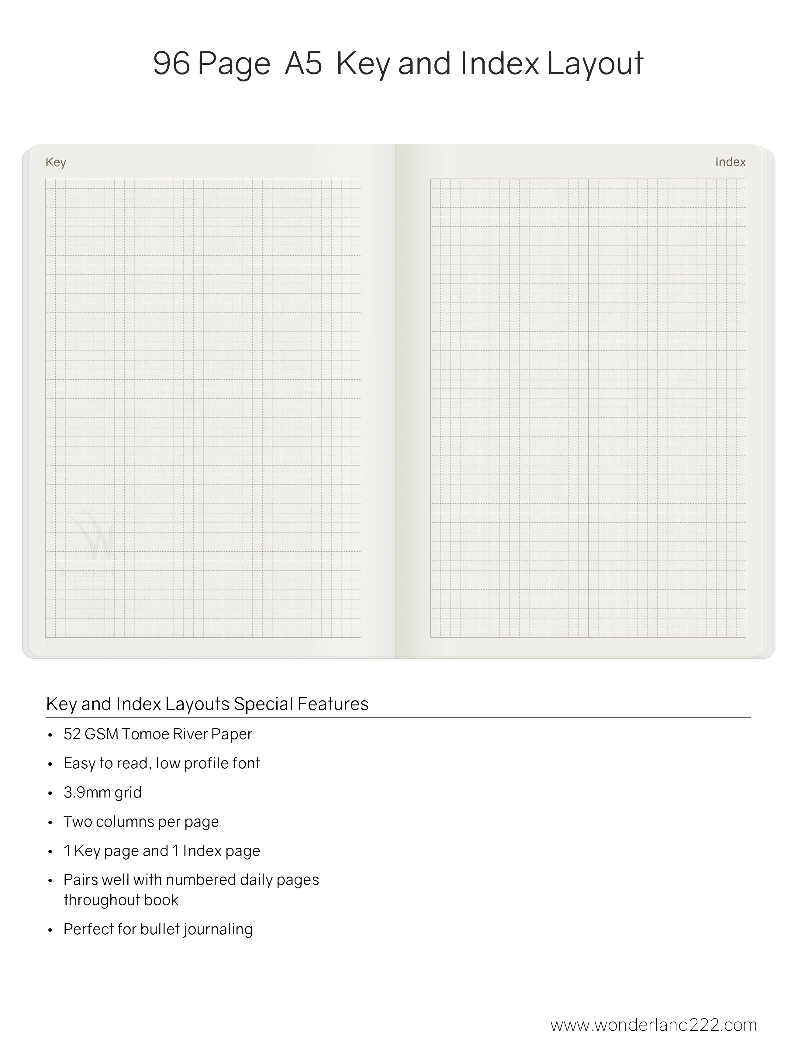A5 Notebook | 2023 Edition | Grid | 96 - Image 2