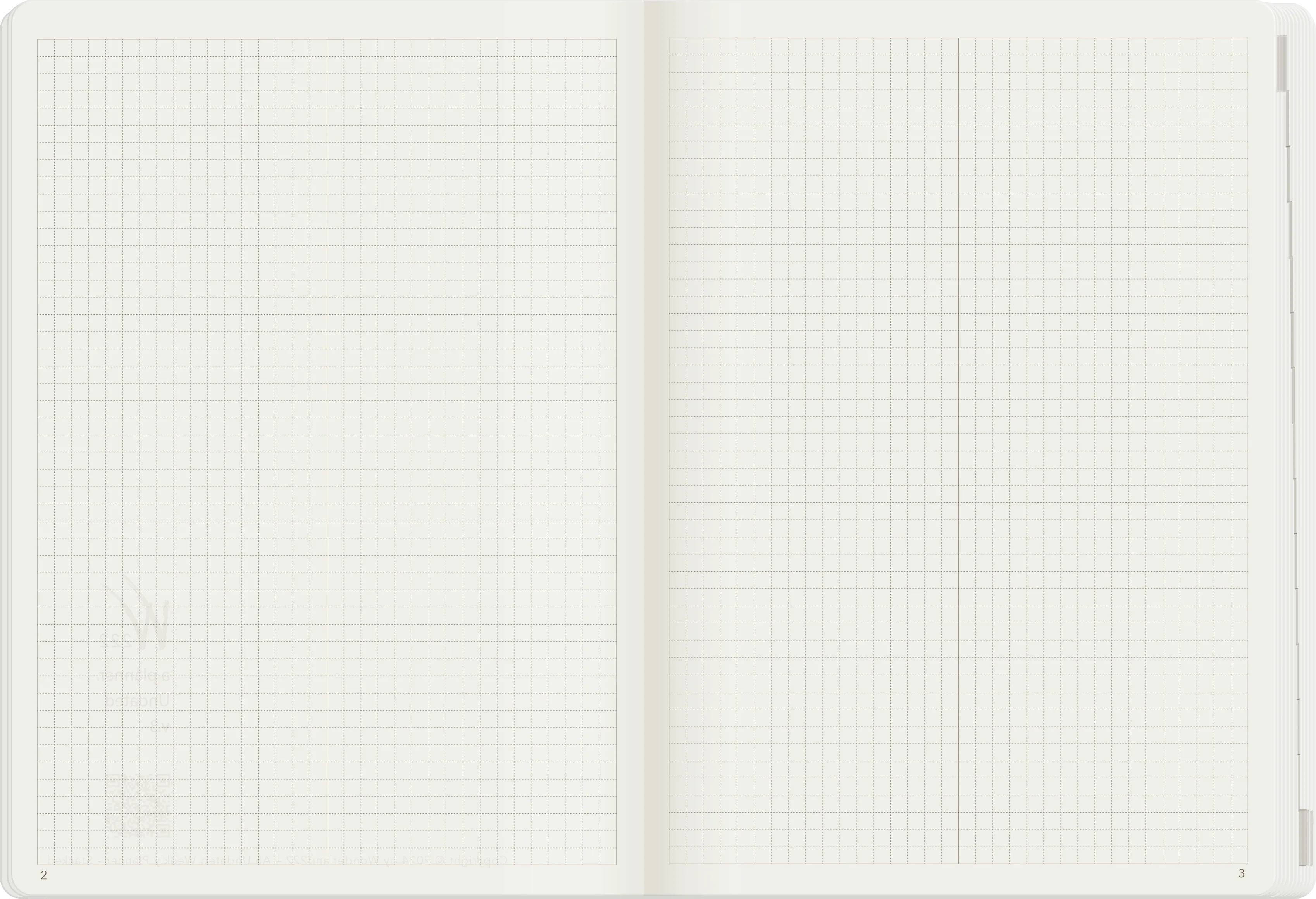 A5 Undated Weekly Planner v.3 | All-in-One | Stacked Weekends - Image 4