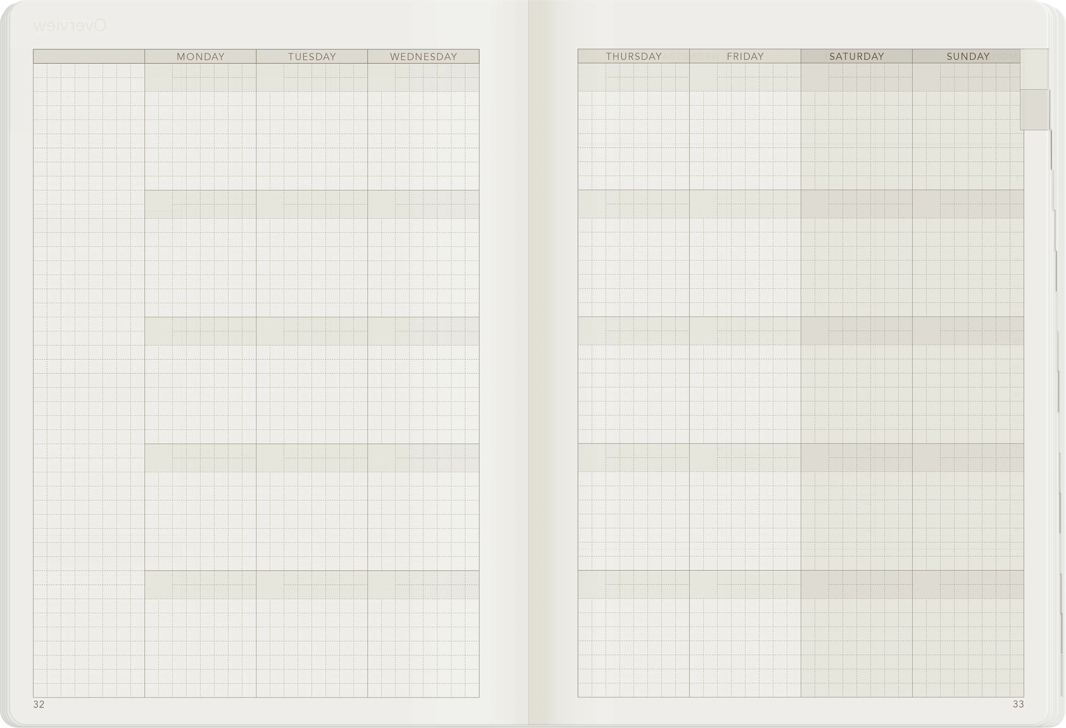 A5 Undated Weekly Planner v.1 | Core | Stacked Weekends - Image 16