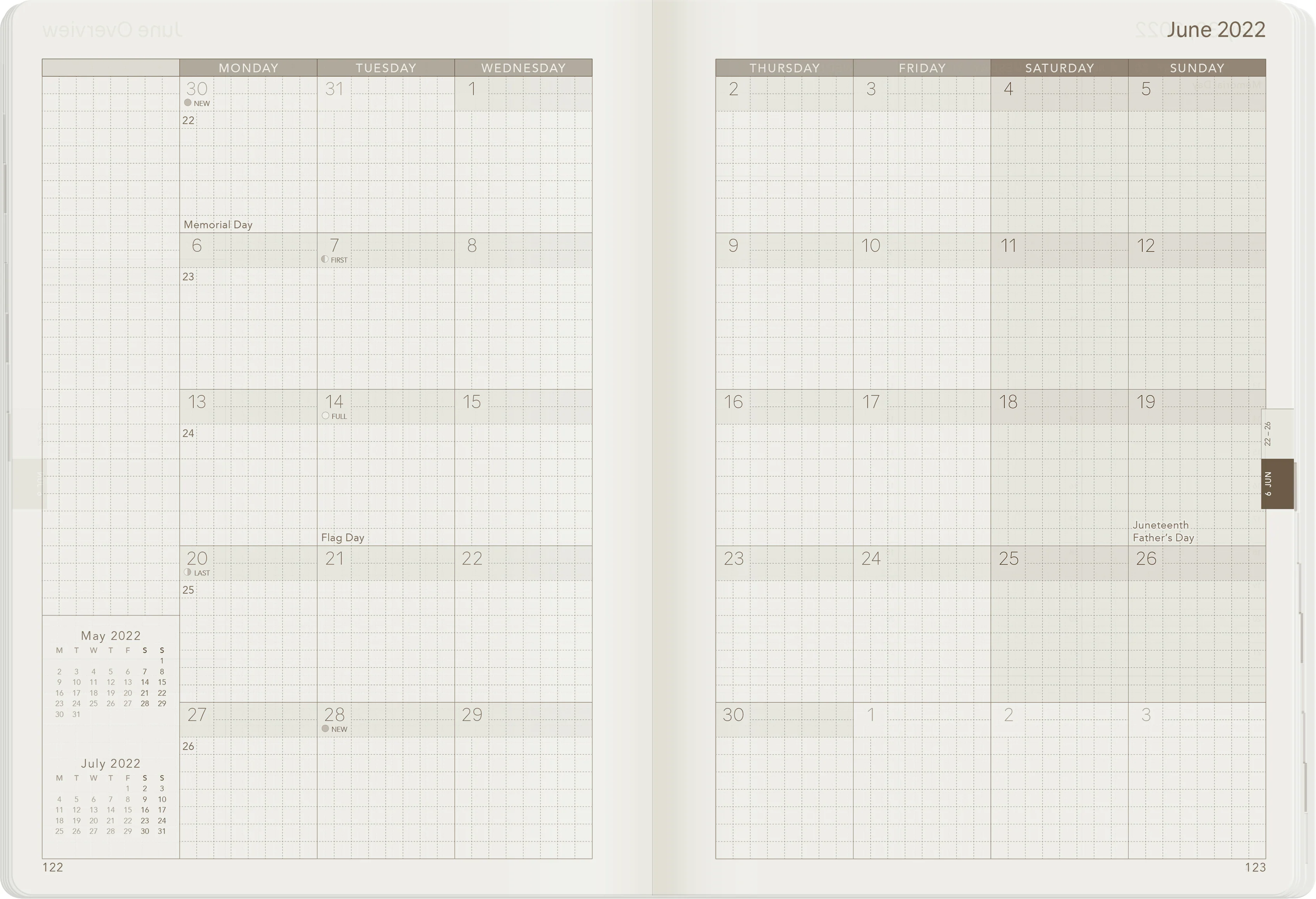 2022 A5 Weekly Planner | Core | Stacked Weekends - Image 19
