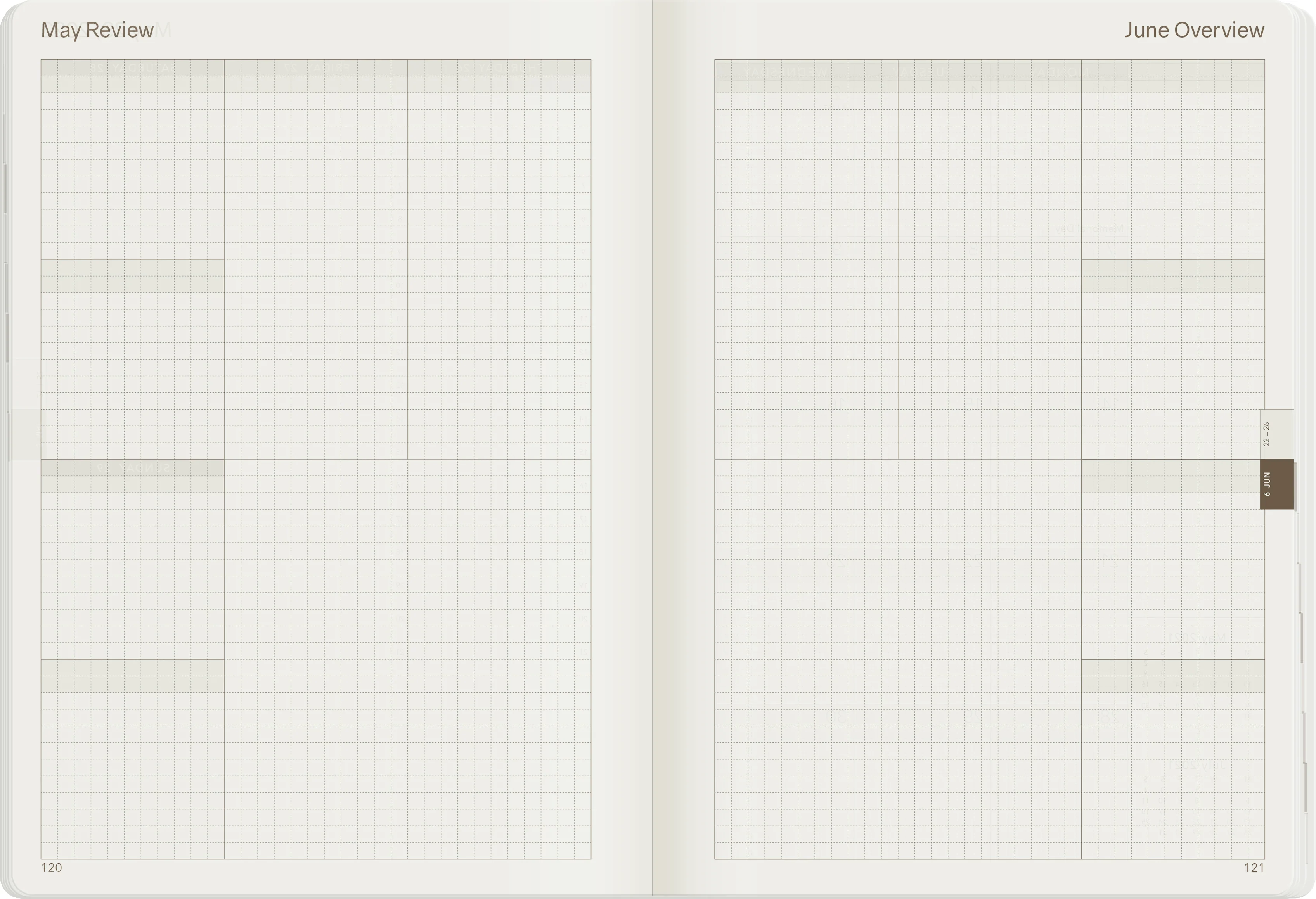 2022 A5 Weekly Planner | Core | Stacked Weekends - Image 21