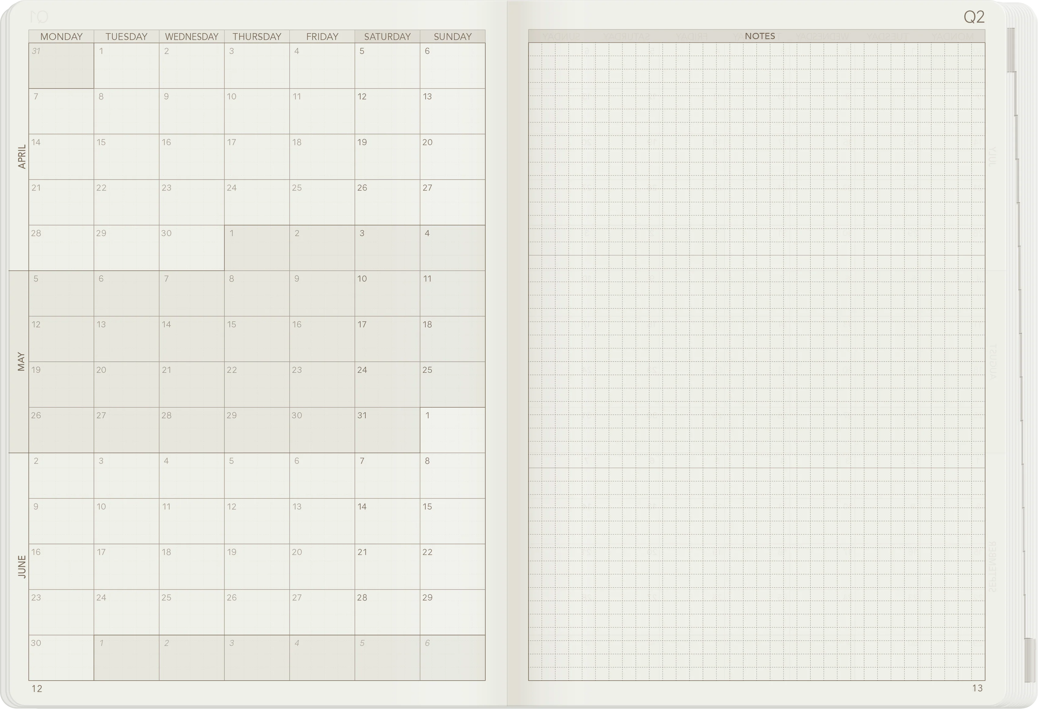 2025 A5 Weekly Planner | All-in-One | Stacked Weekends - Image 8