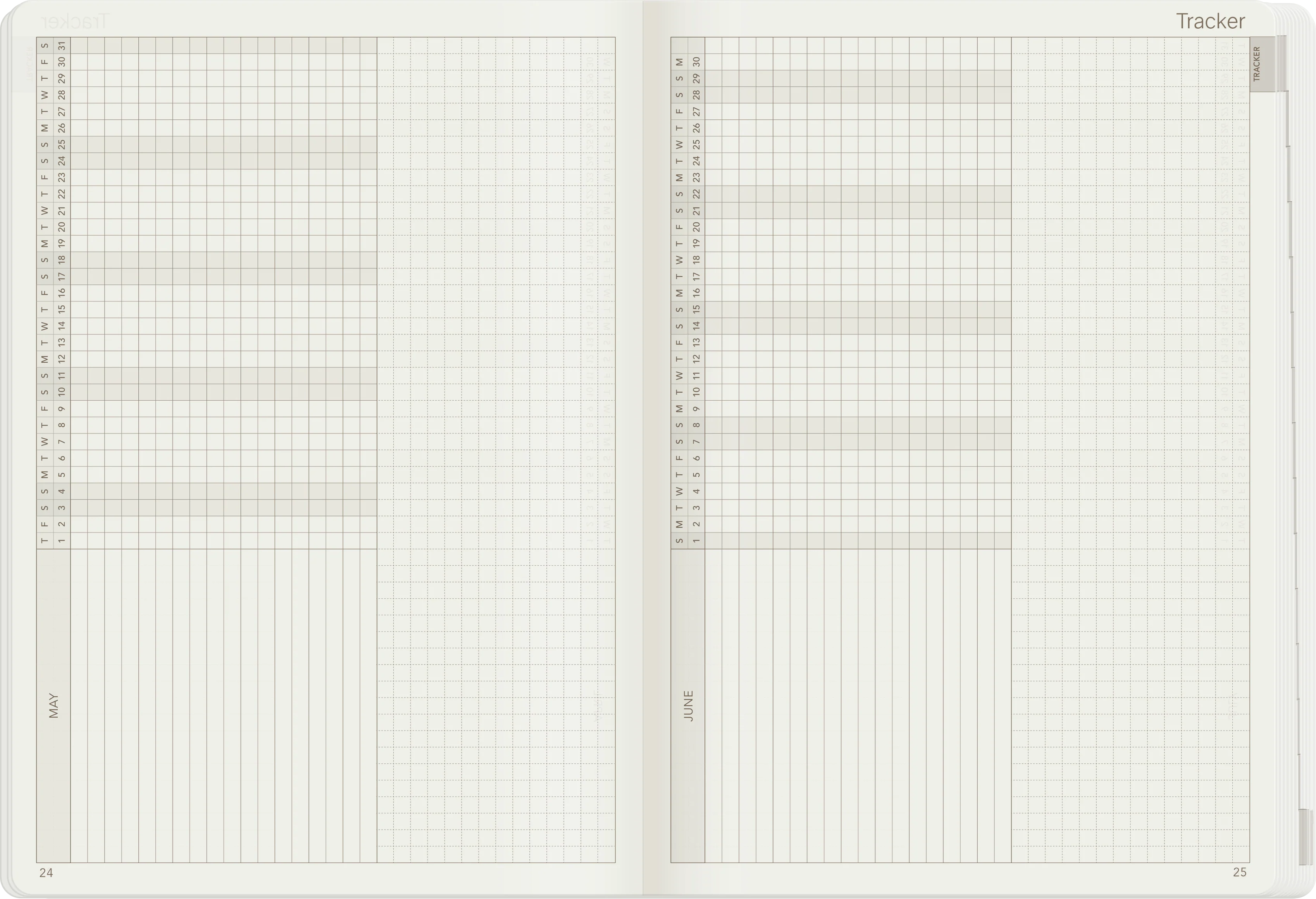 2025 A5 Weekly Planner | All-in-One | Stacked Weekends - Image 9