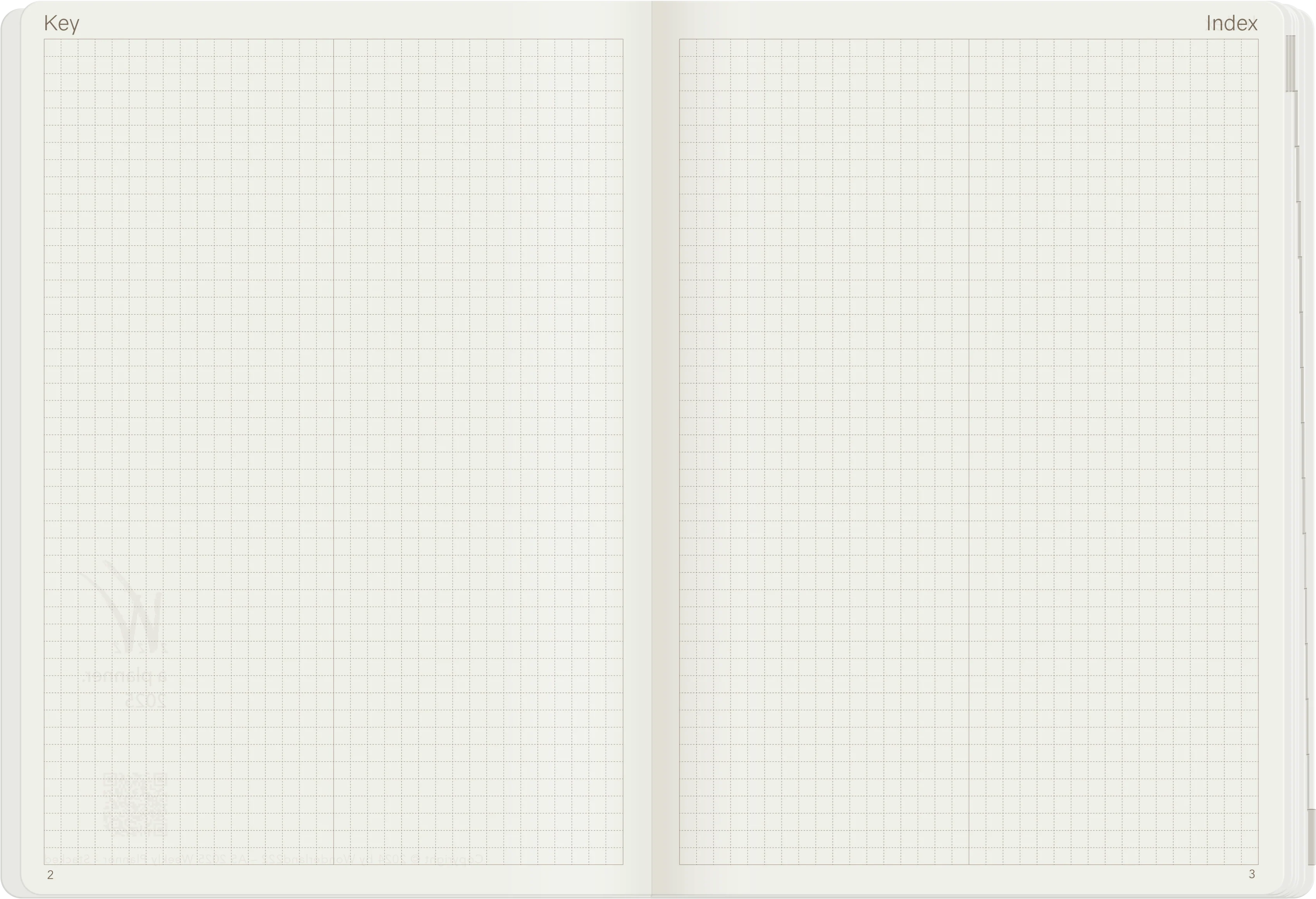 2025 A5 Weekly Planner | Core | Unstacked Weekends - Image 4