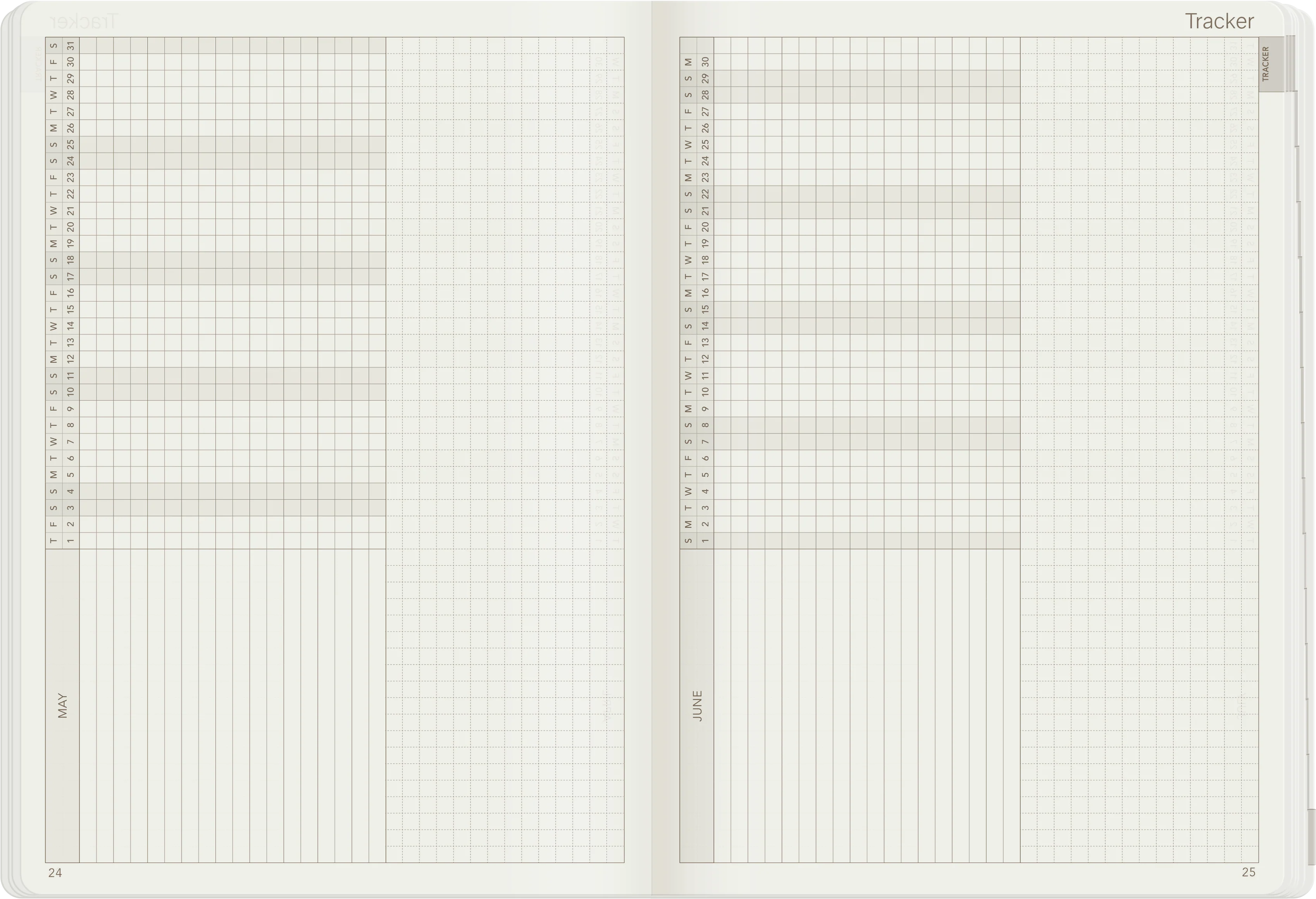 2025 A5 Weekly Planner | Core | Unstacked Weekends - Image 9