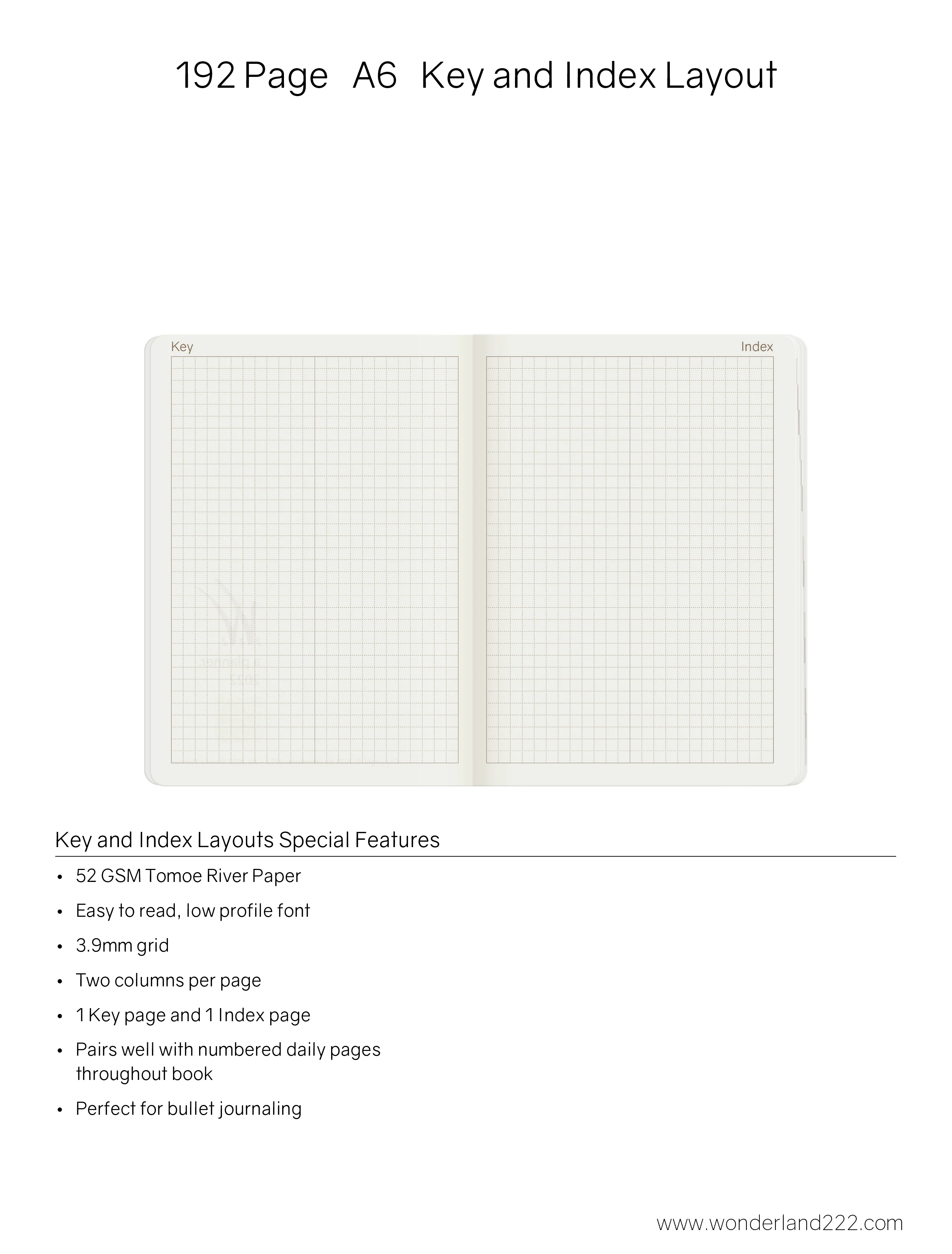 A6 Notebook | 2024 Edition | Grid | 192 - Image 3