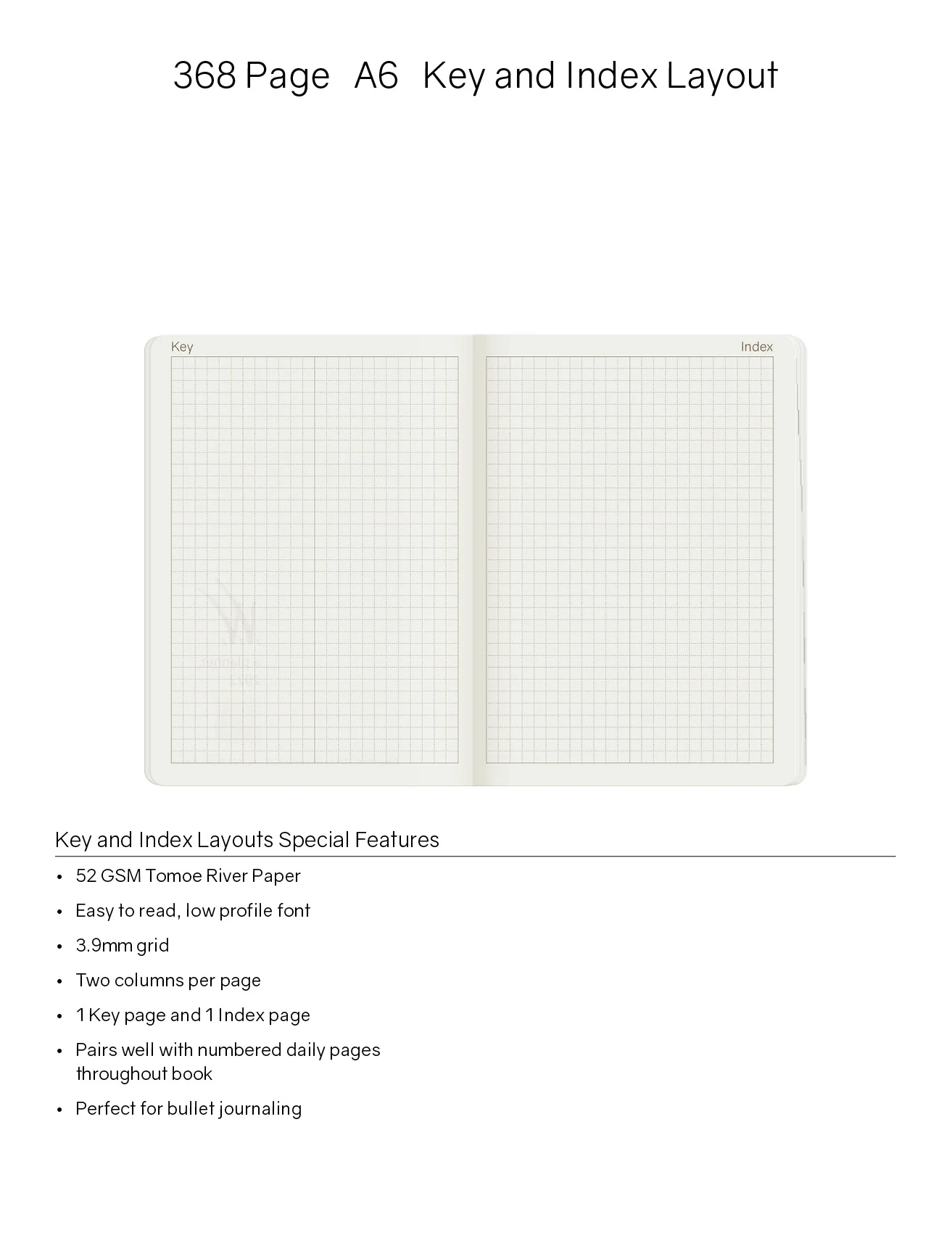 A6 Notebook | 2024 Edition | Grid | 368 - Image 2