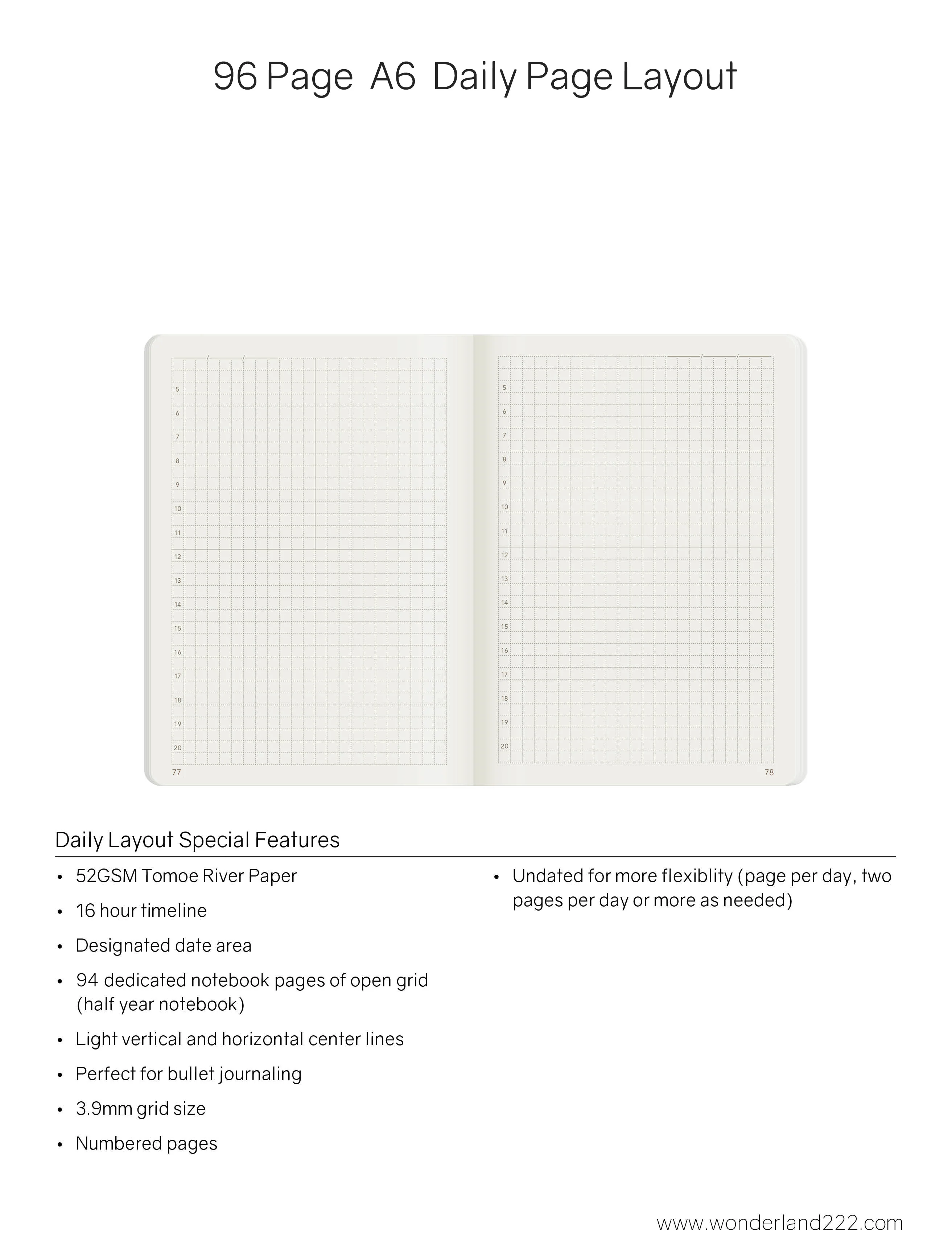 A6 Notebook | 2023 Edition | Grid | 96 - Image 4