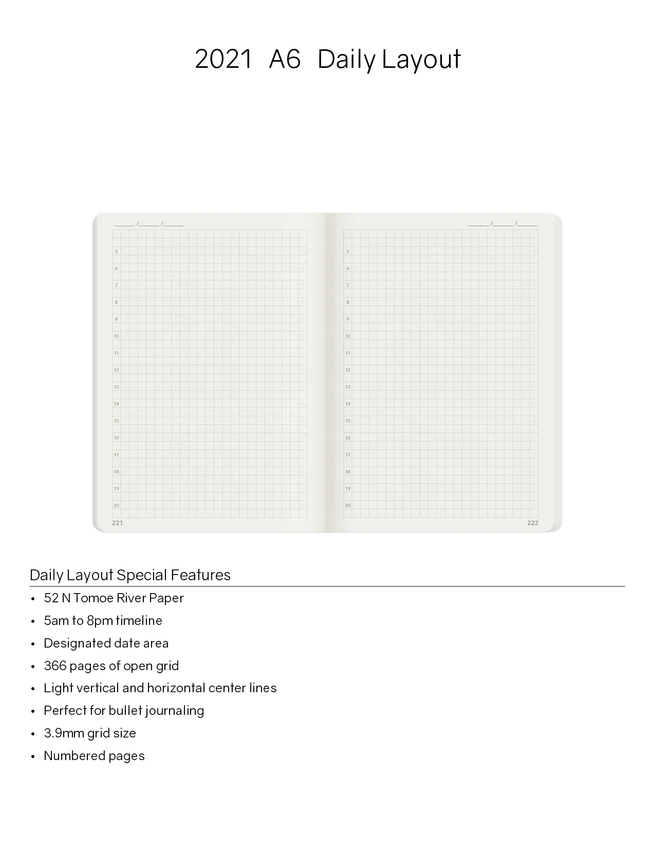 A6 Notebook | 2022 Edition | Grid | 368 - Image 6