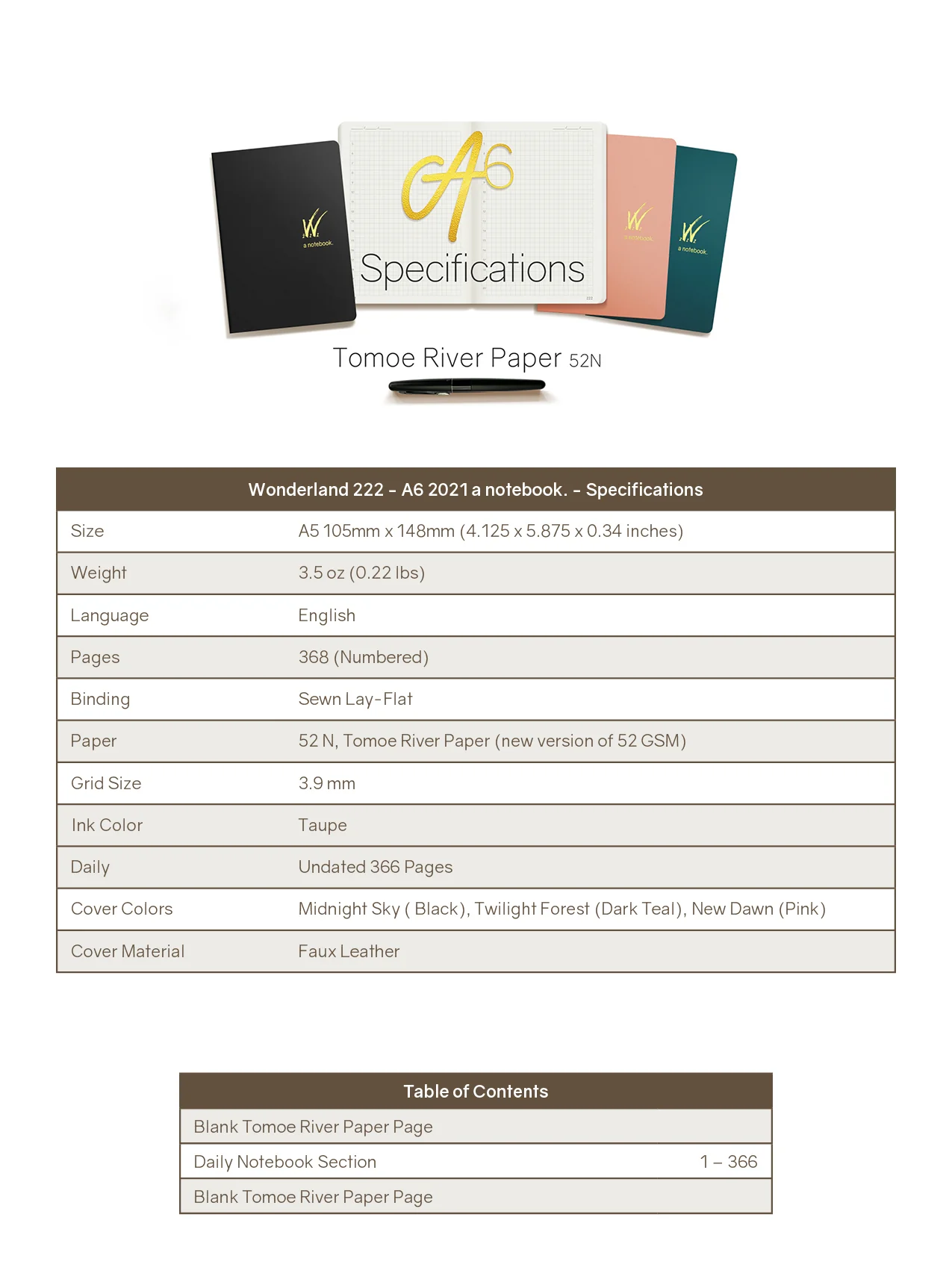 A6 Notebook | 2022 Edition | Grid | 368 - Image 7