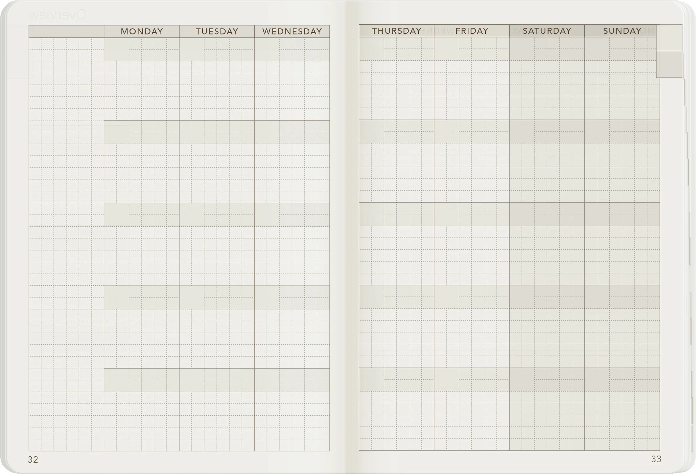 A6 Undated Weekly Planner v.1 | Core | Stacked Weekends - Image 16