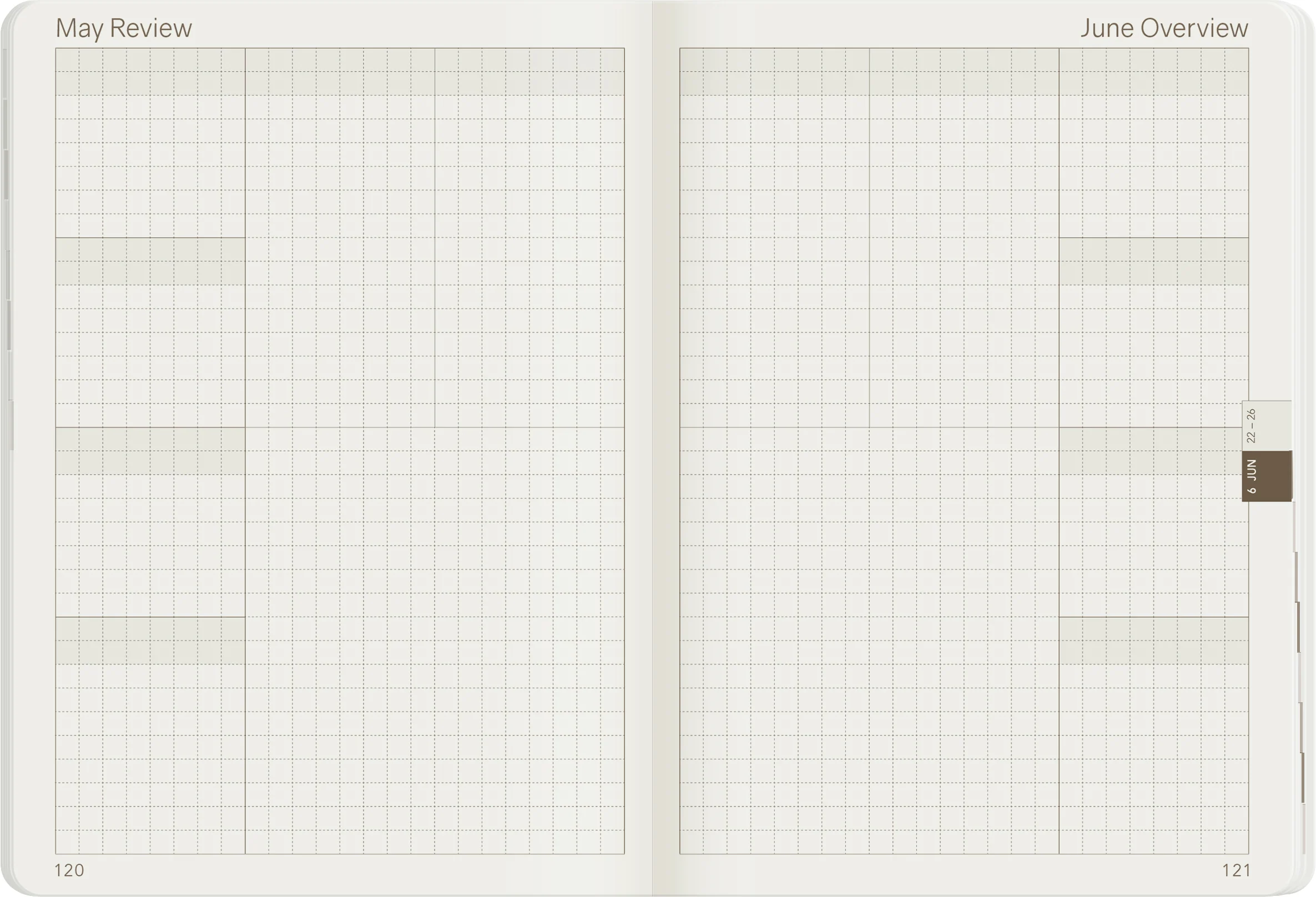 2022 A6 Weekly Planner | Core | Stacked Weekends - Image 24