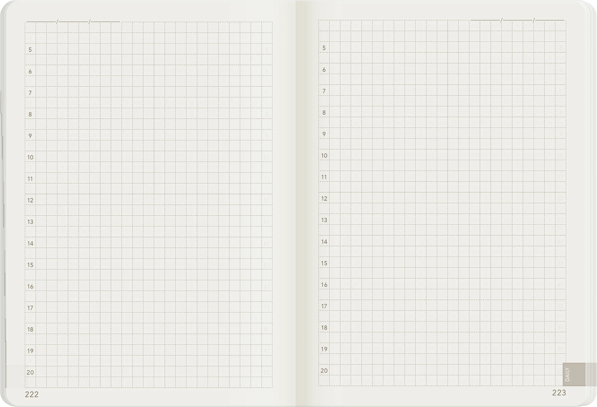 2022 A6 Weekly Planner | Core | Stacked Weekends - Image 25