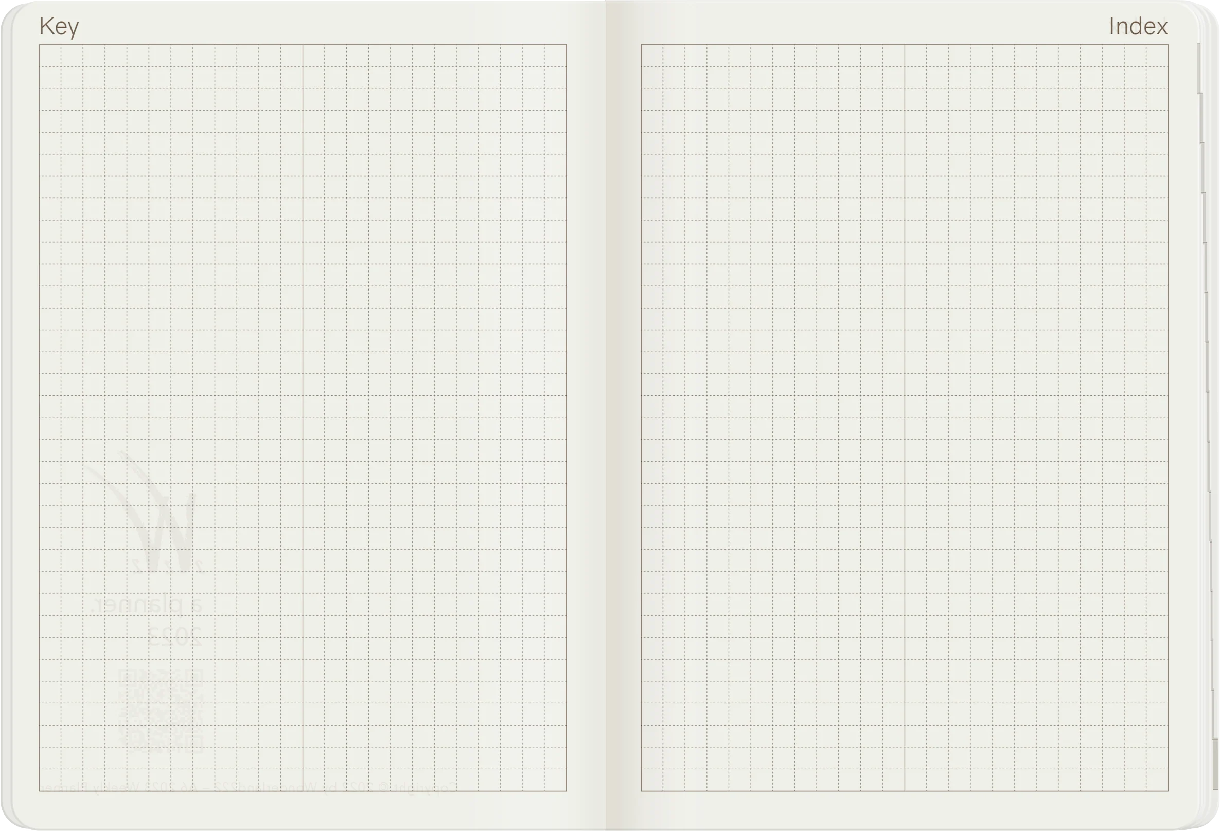 2023 A6 Weekly Planner | 52gsm Tomoe River Paper | Core | Stacked Weekends - Image 14