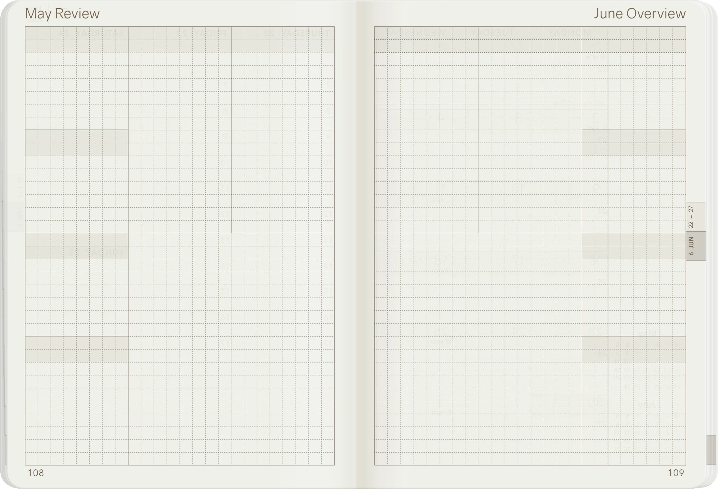 2025 A6 Weekly Planner | Core | Stacked Weekends - Image 10