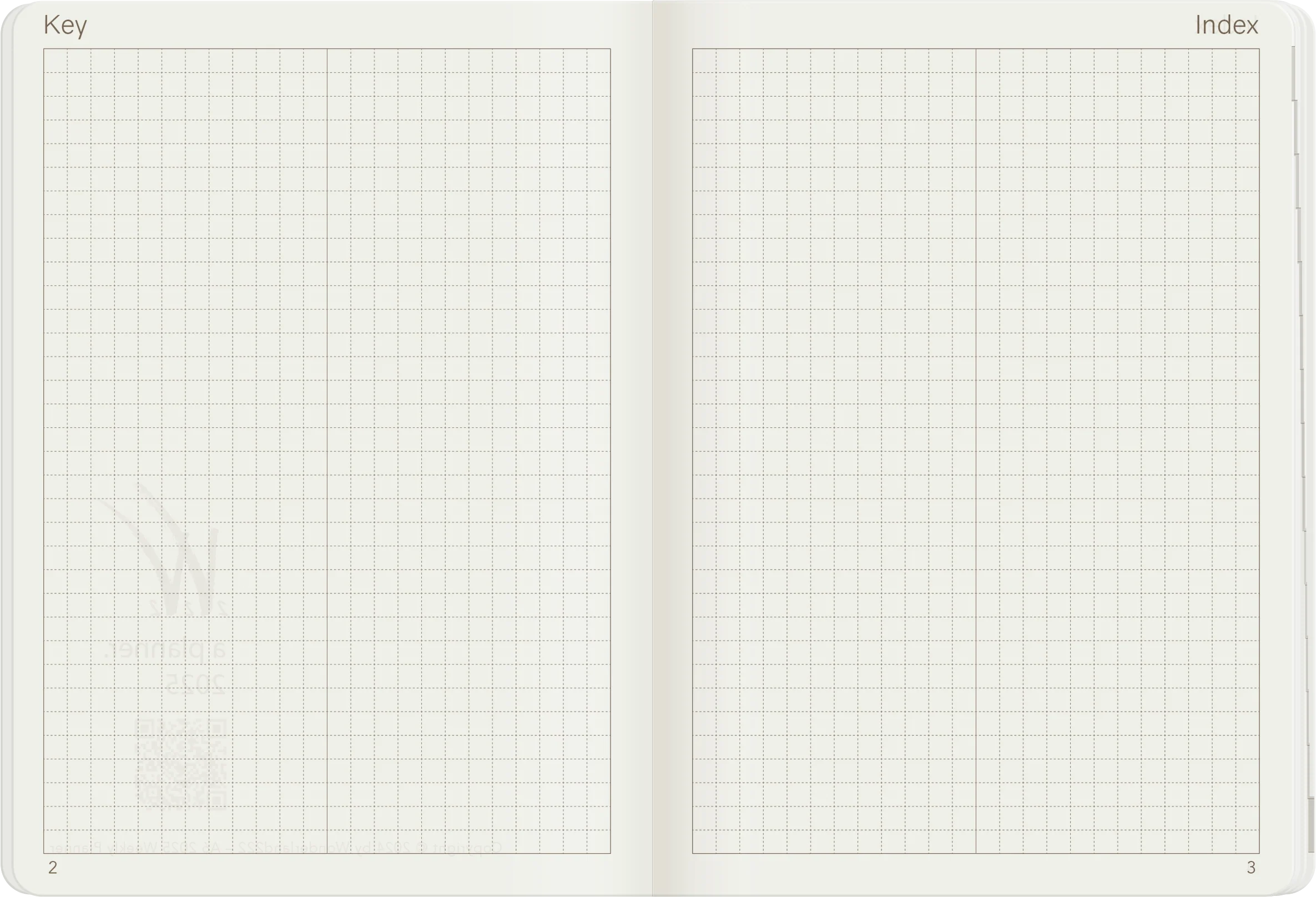 2025 A6 Weekly Planner | Core | Stacked Weekends - Image 4