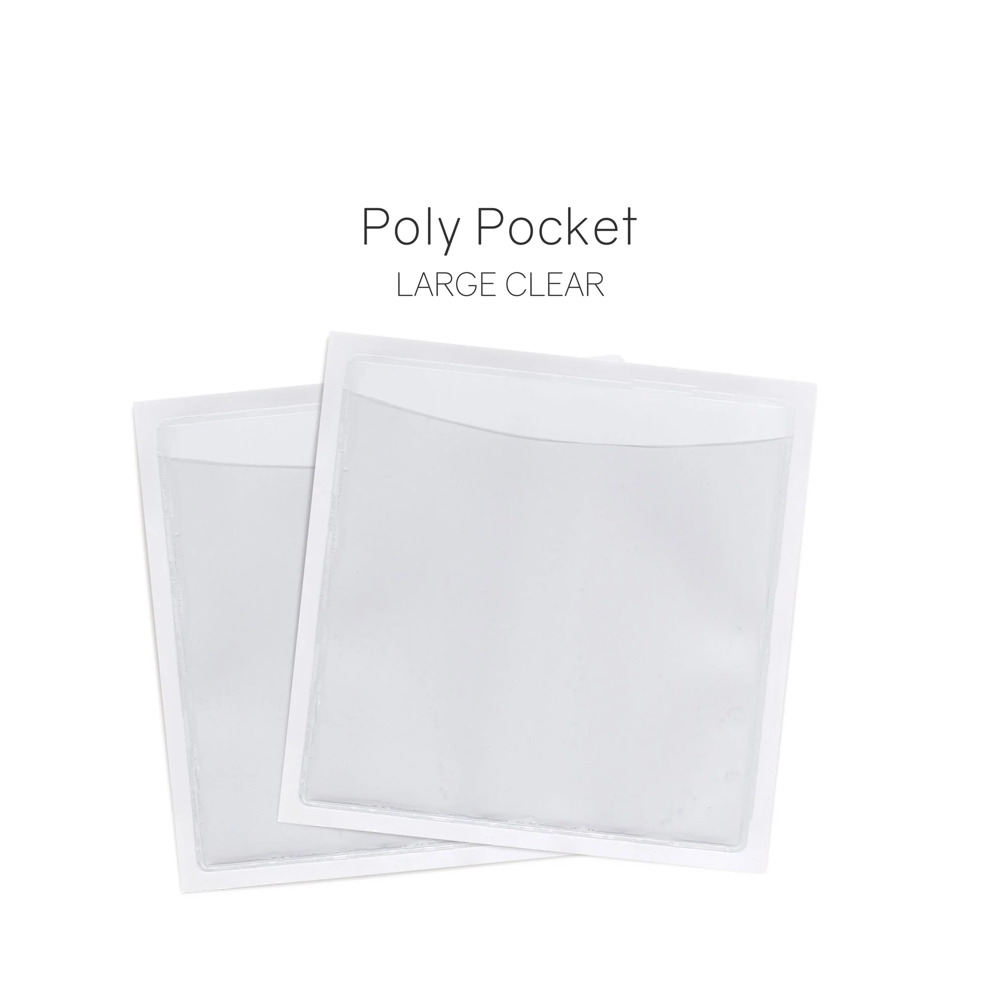 Adhesive Pocket | Clear - Image 3