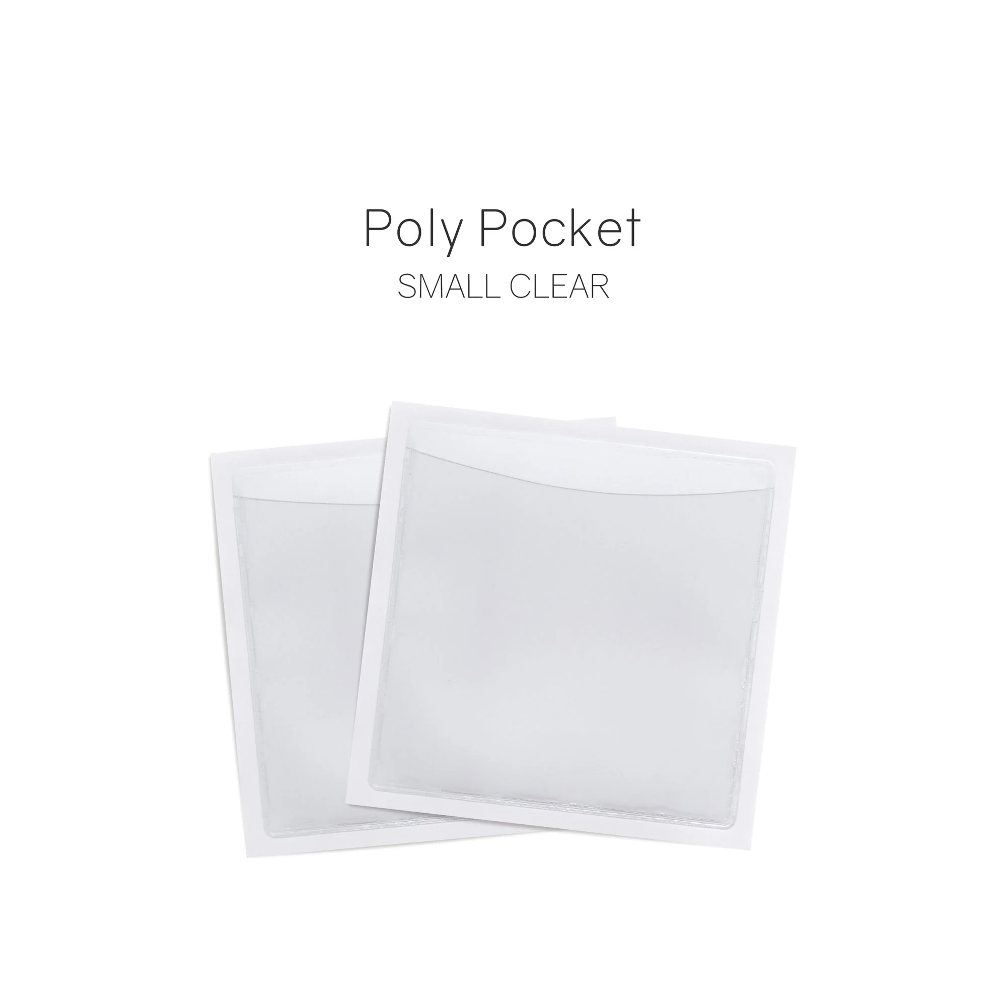 Adhesive Pocket | Clear - Image 4