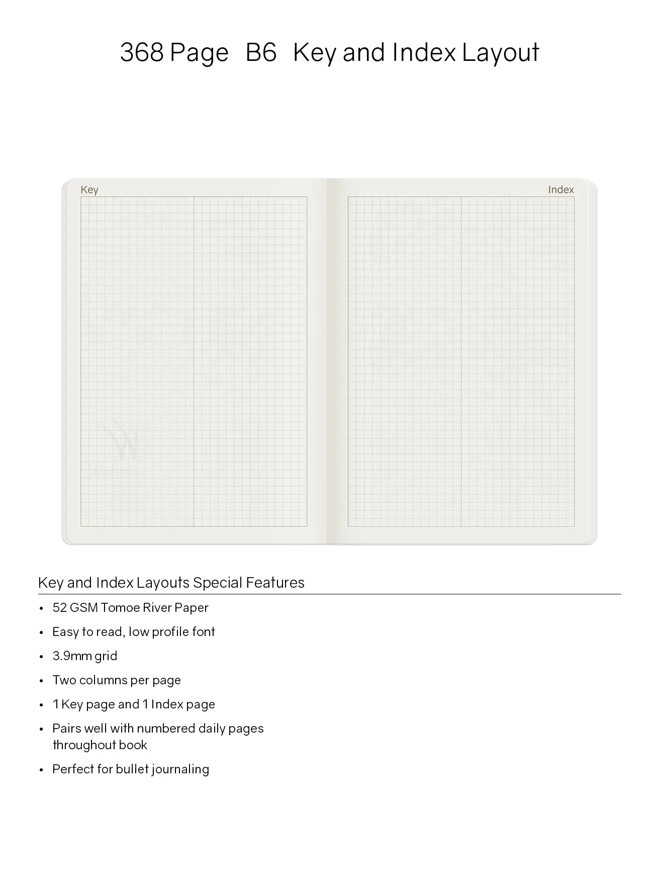 B6 Notebook | 2024 Edition | Grid | 368 - Image 2