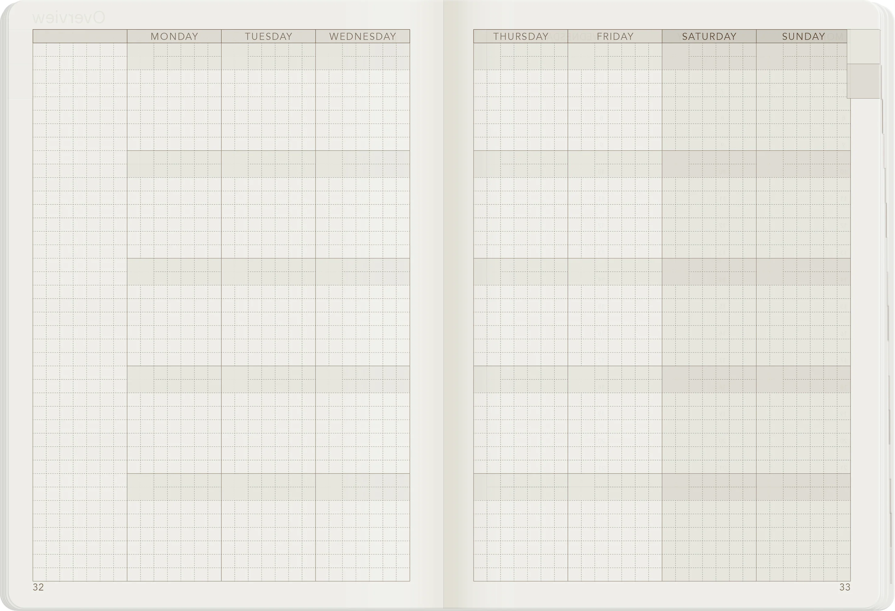 B6 Undated Weekly Planner v.1 | Core | Stacked Weekends - Image 17