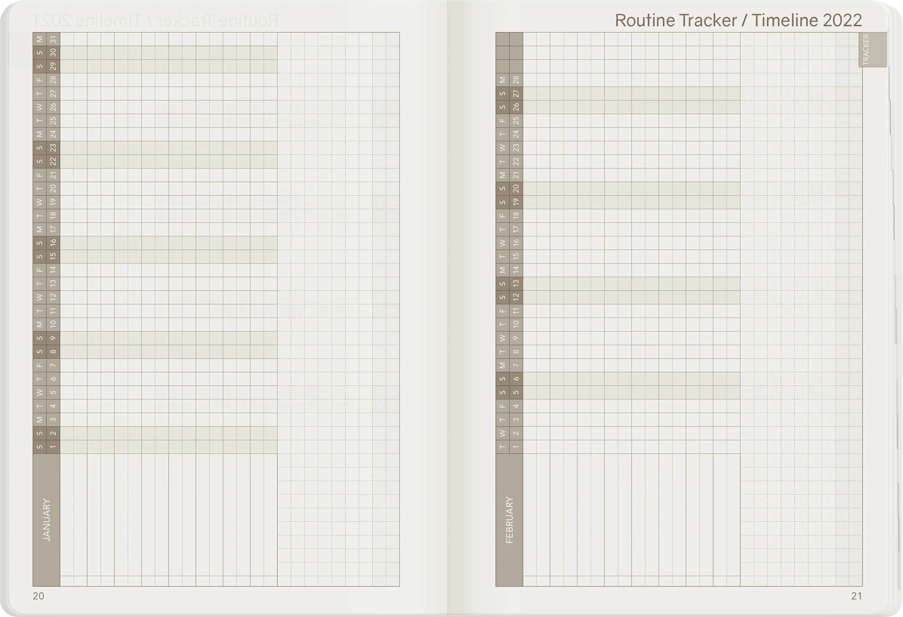 2022 B6 Weekly Planner | Core | Stacked Weekends - Image 17