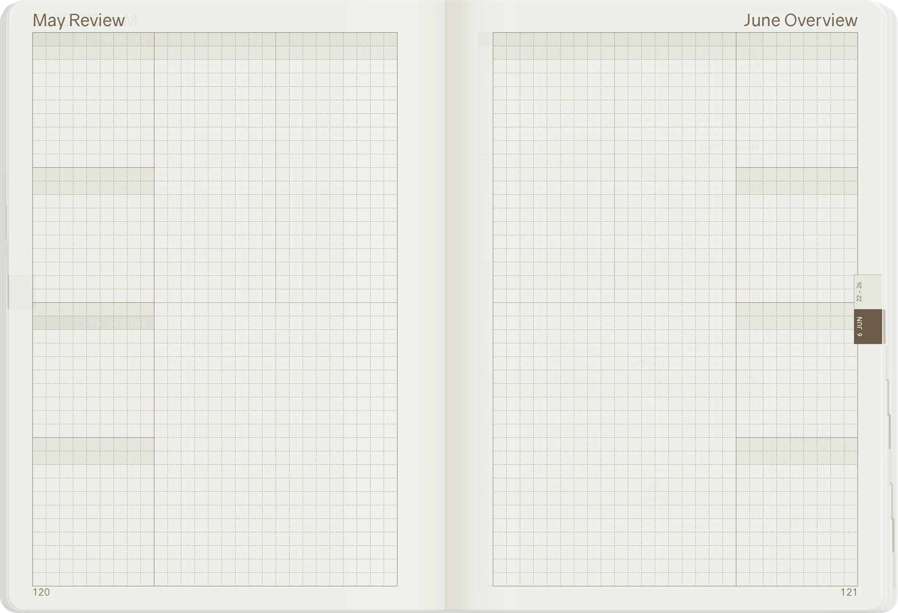 2022 B6 Weekly Planner | Core | Stacked Weekends - Image 20