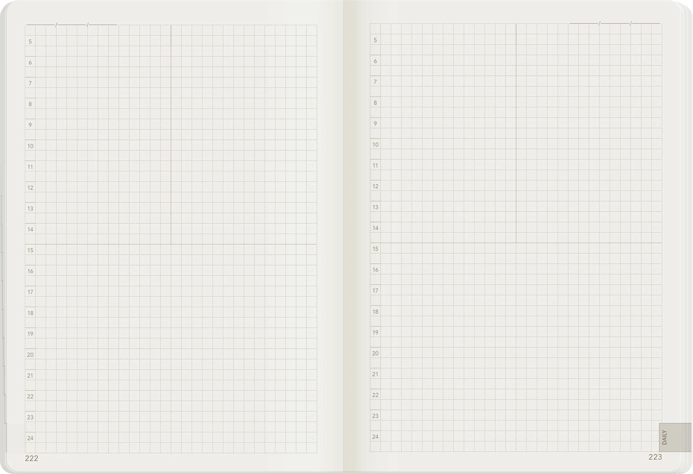 2023 B6 Weekly Planner | 52gsm Tomoe River Paper | Core | Stacked Weekends - Image 23