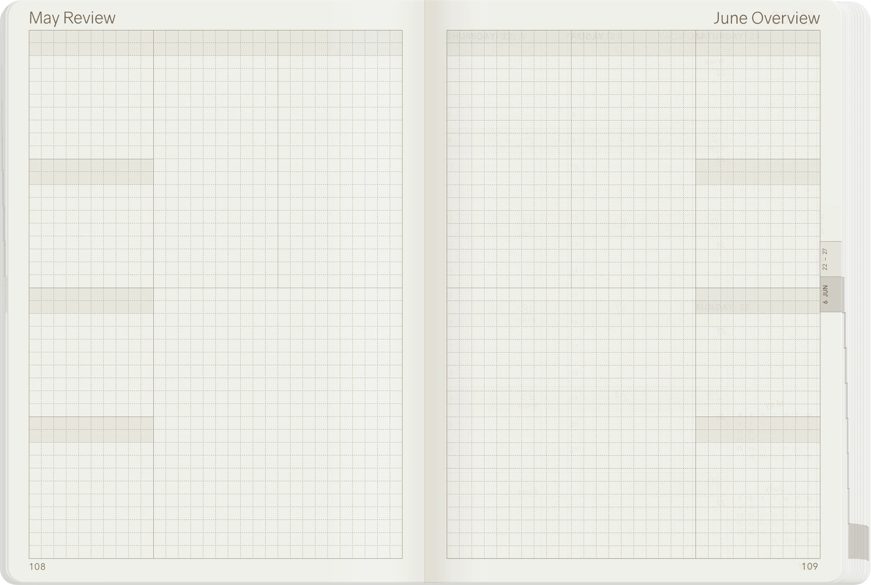 2025 B6 Weekly Planner | All-in-One | Stacked Weekends - Image 9