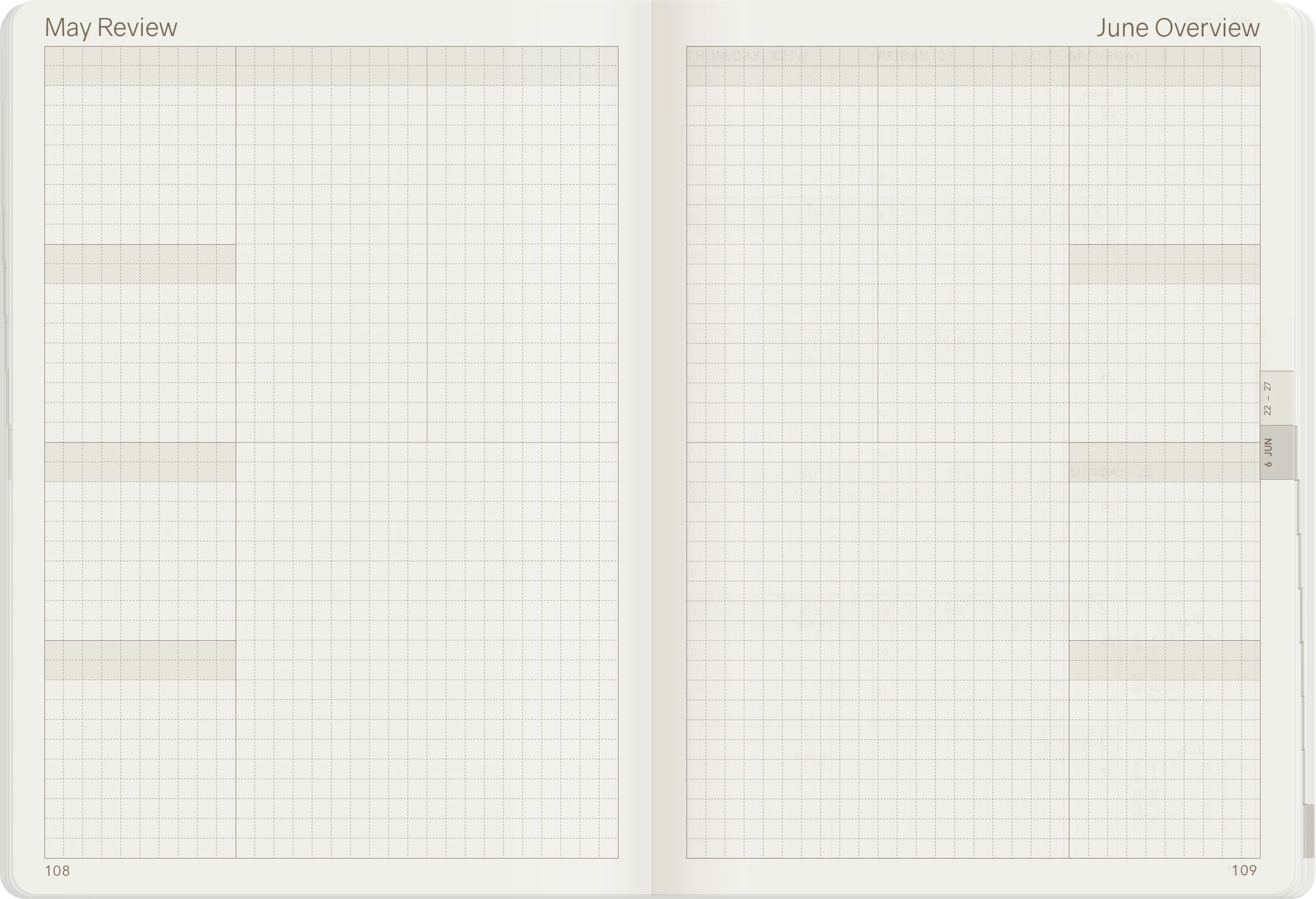 2025 B6 Weekly Planner | Core | Stacked Weekends - Image 10