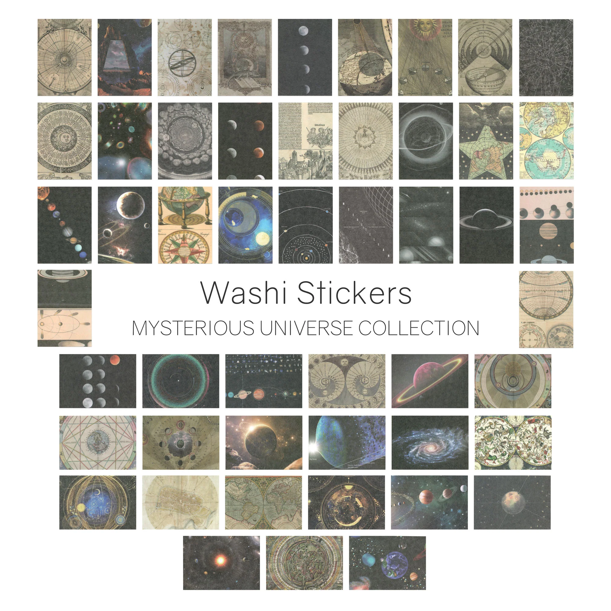 Celestial Mini Washi Sticker Books - Image 7
