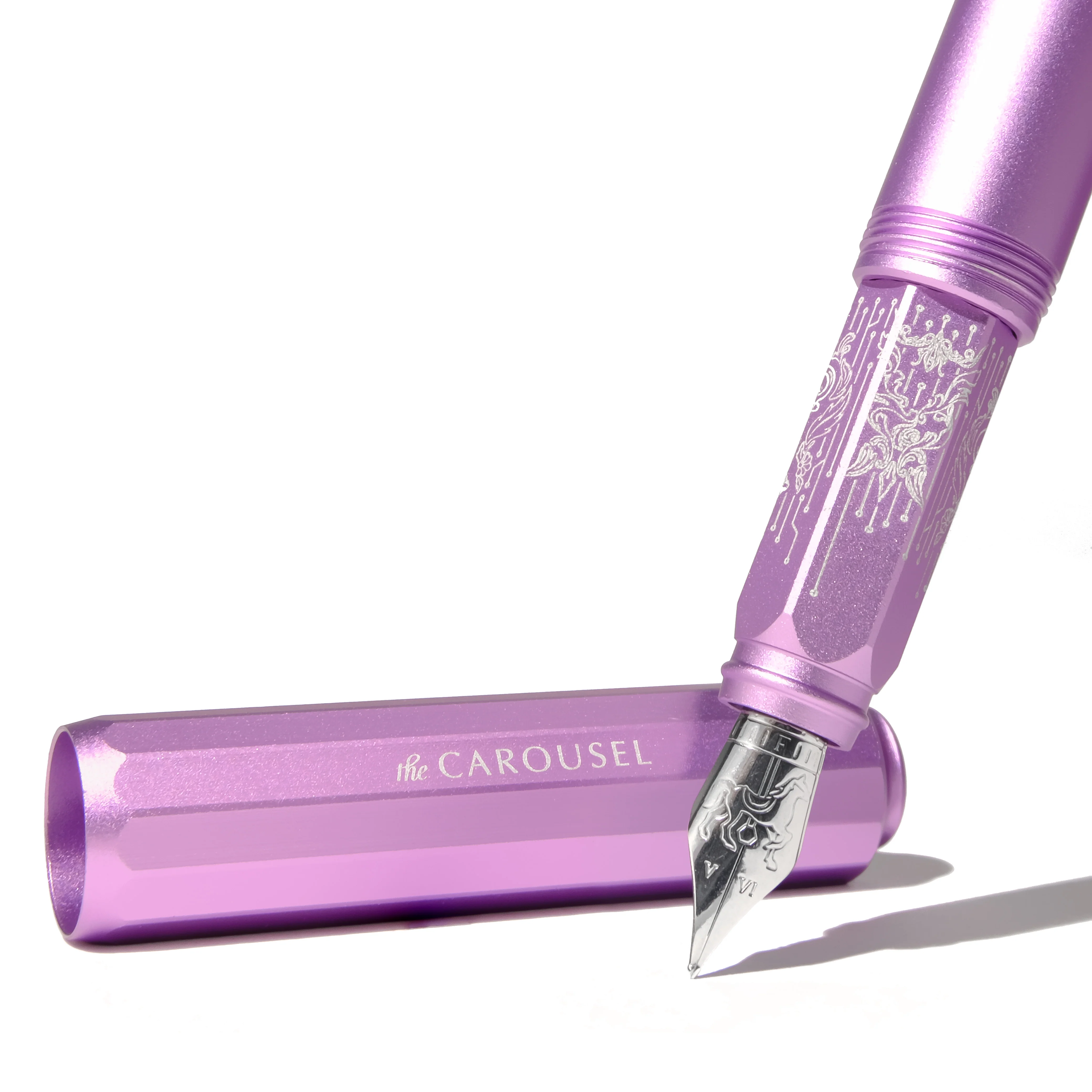 Ferris Wheel Press | Aluminum Fountain Pen | LIMITED EDITION | Aurorealis - Image 3