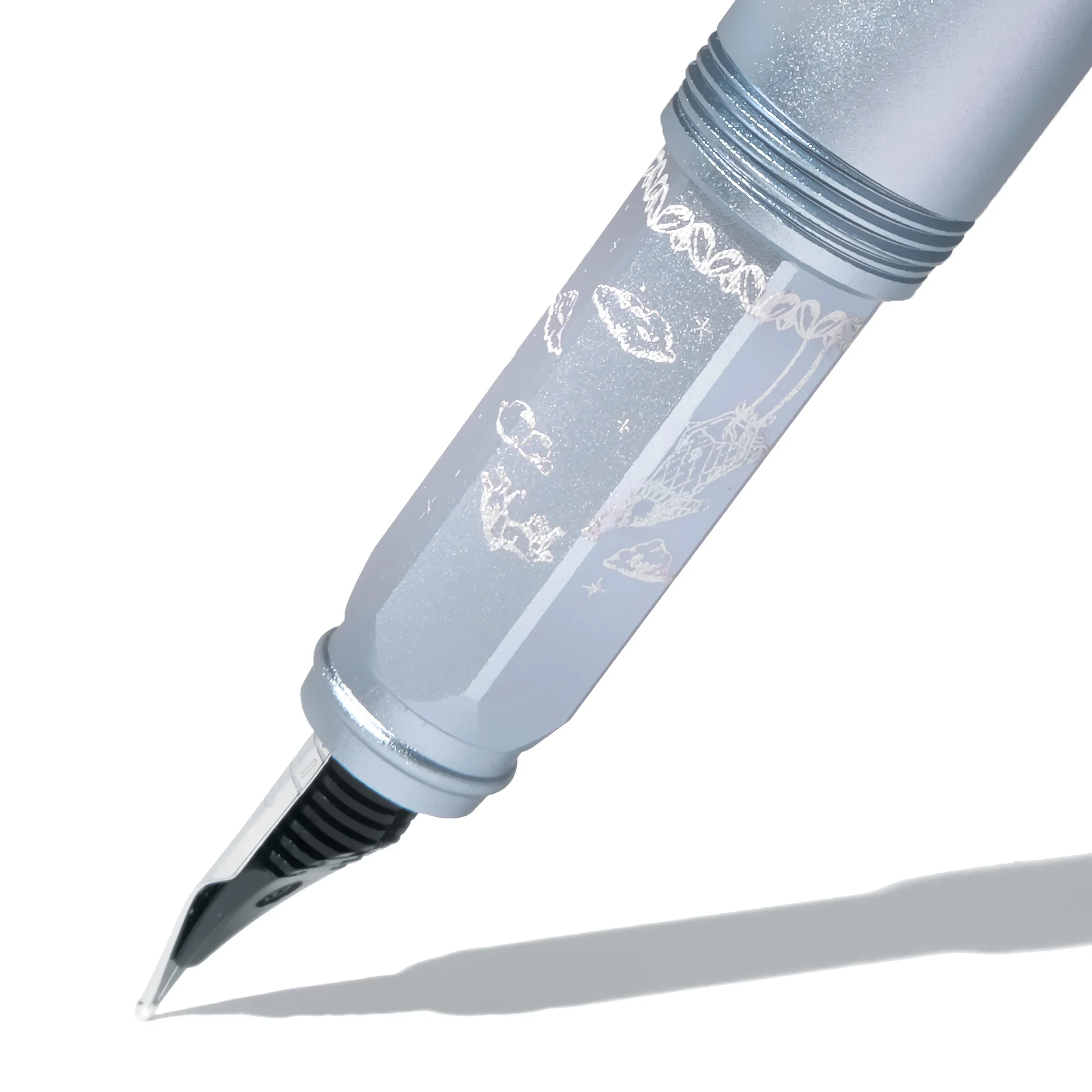 Ferris Wheel Press | Aluminum Fountain Pen | LIMITED EDITION | Harlequin Dream - Image 3