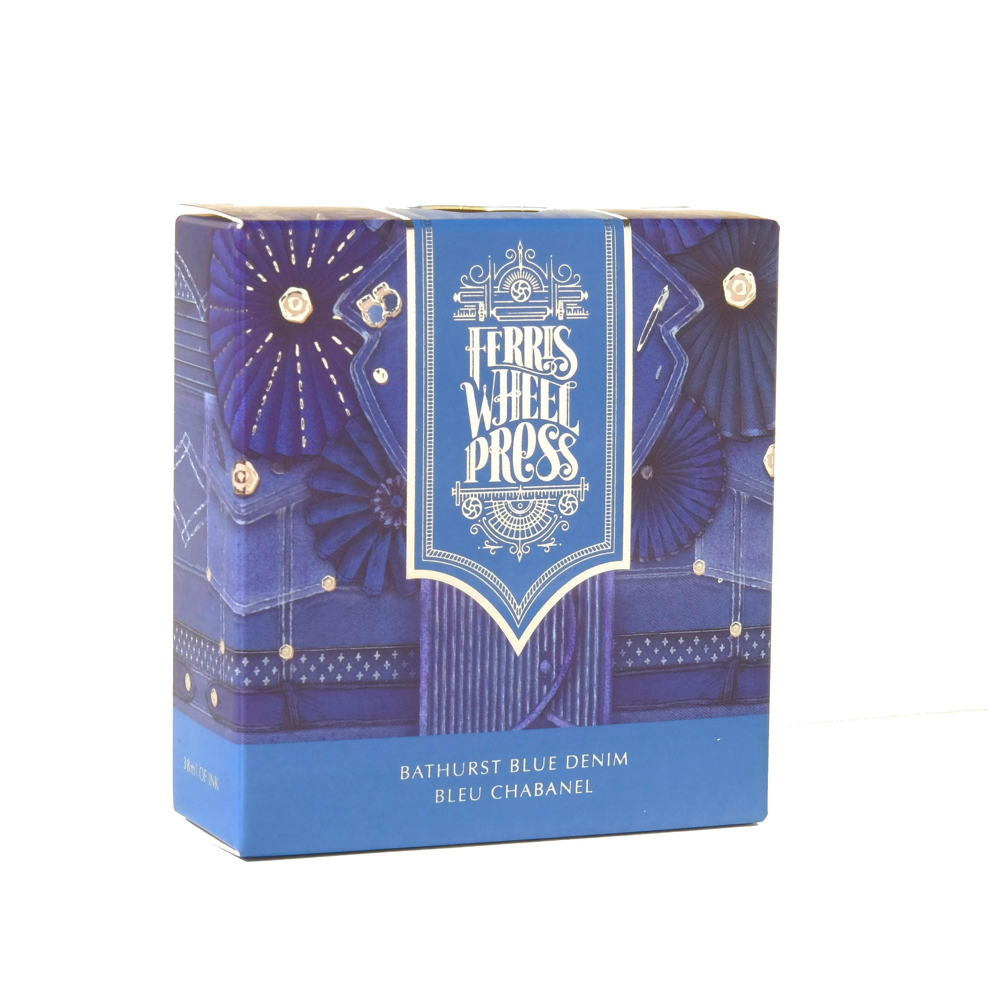 Ferris Wheel Press | Bathurst Blue Denim 38ml - Image 4