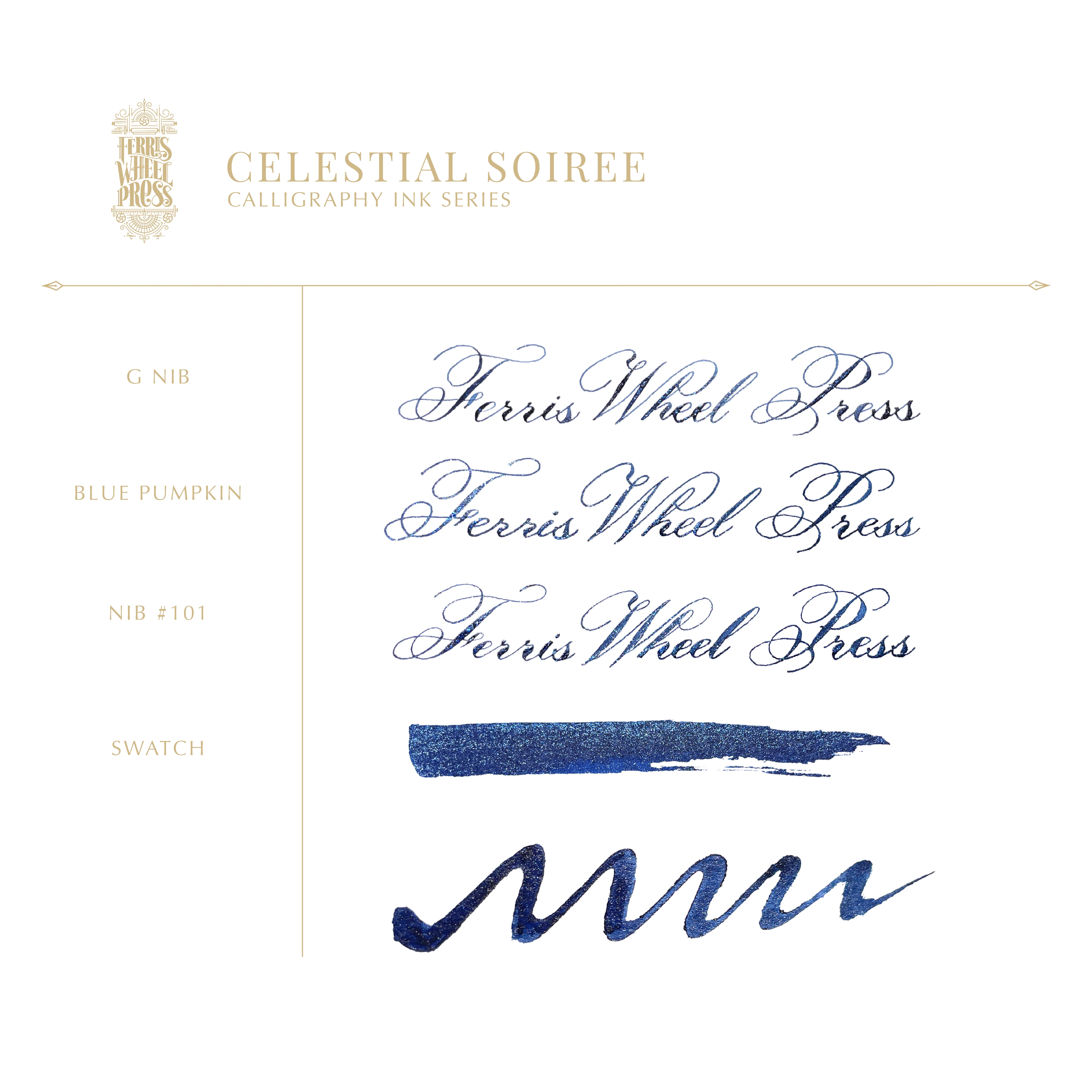 Ferris Wheel Press | Calligraphy Ink | Celestial Soiree - Image 3