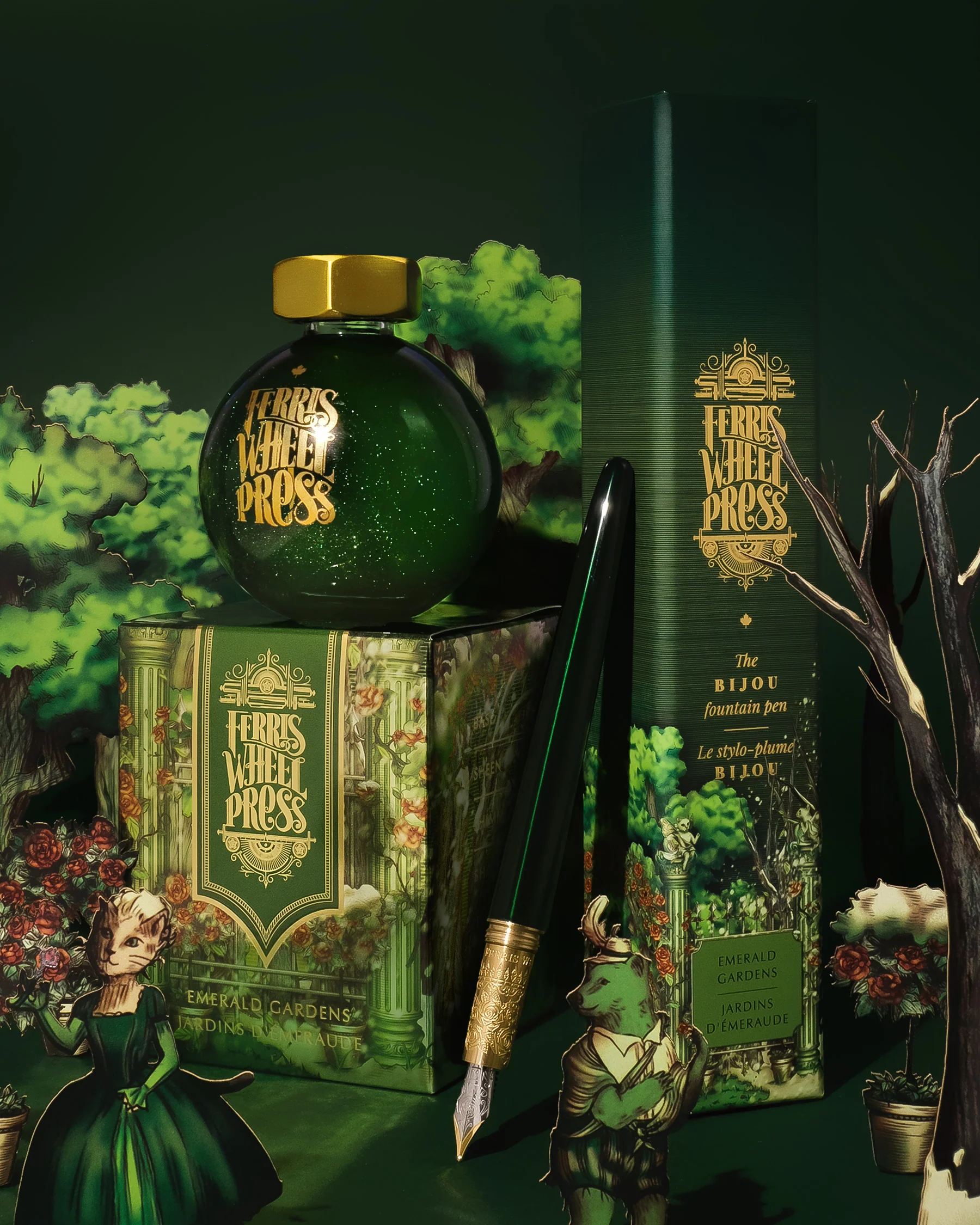FerriTales™ Ferris Wheel Press | Beauty and the Beast | Emerald Gardens 20ml - Image 6