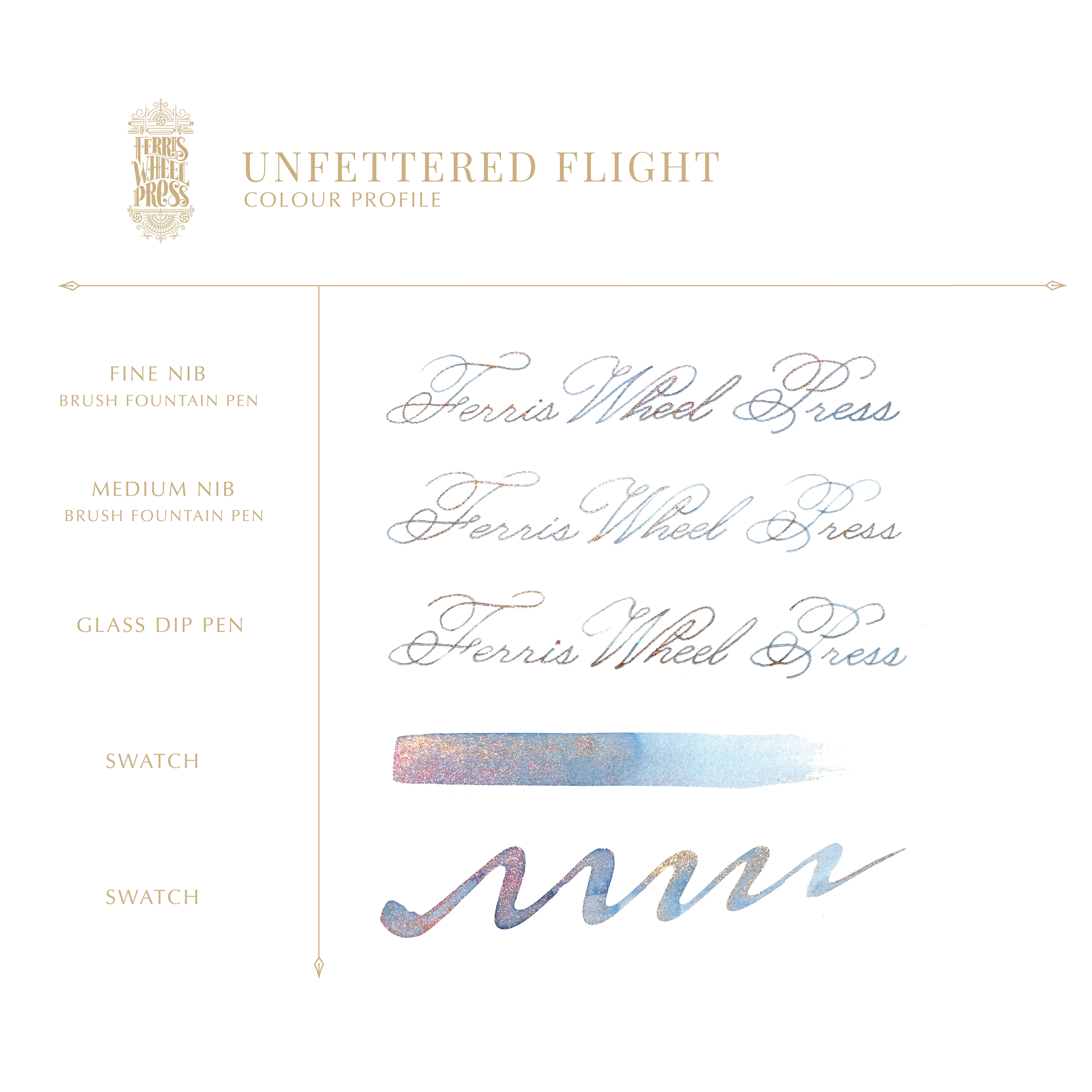 FerriTales™ Ferris Wheel Press | The Wild Swans | Unfettered Flight 20ml - Image 3