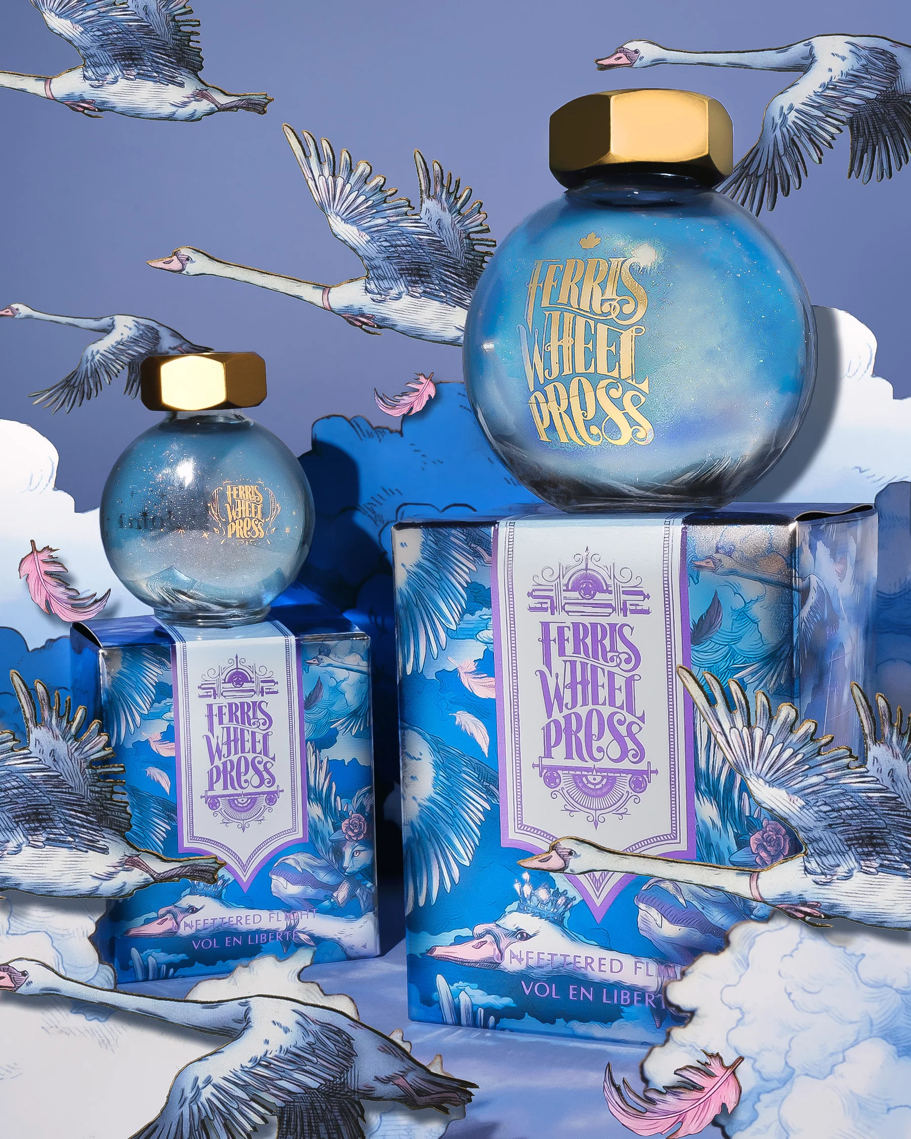 FerriTales™ Ferris Wheel Press | The Wild Swans | Unfettered Flight 20ml - Image 6