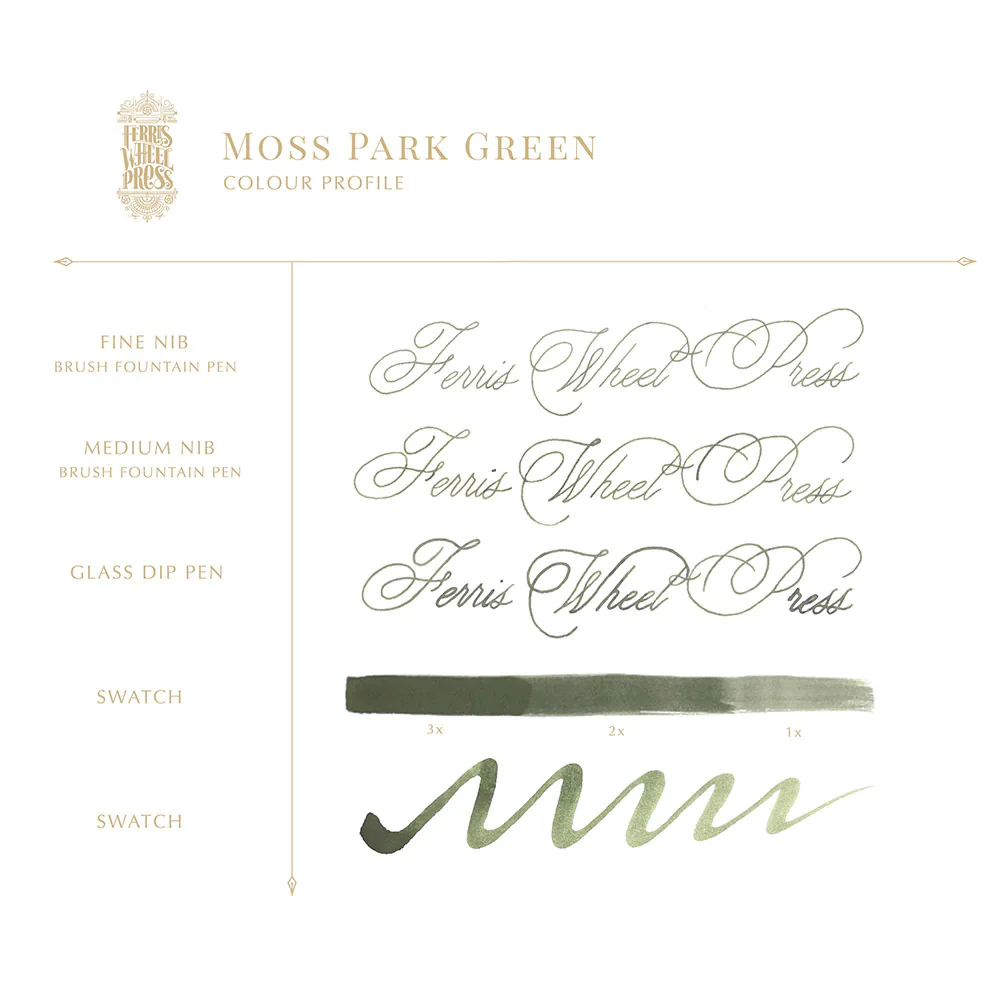 Ferris Wheel Press | Moss Park Green 38ml - Image 3