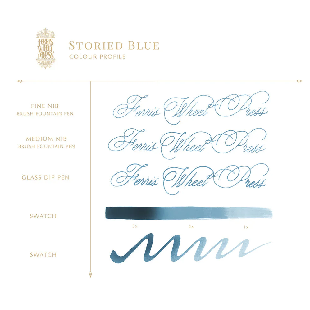 Ferris Wheel Press | Storied Blue 38ml - Image 3