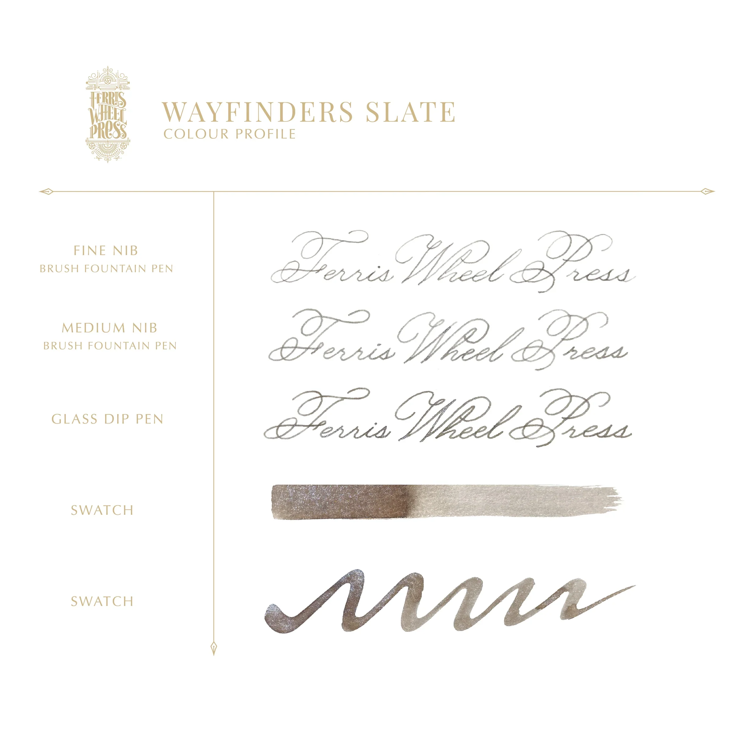 Ferris Wheel Press | Wayfinders Slate 38ml - Image 3