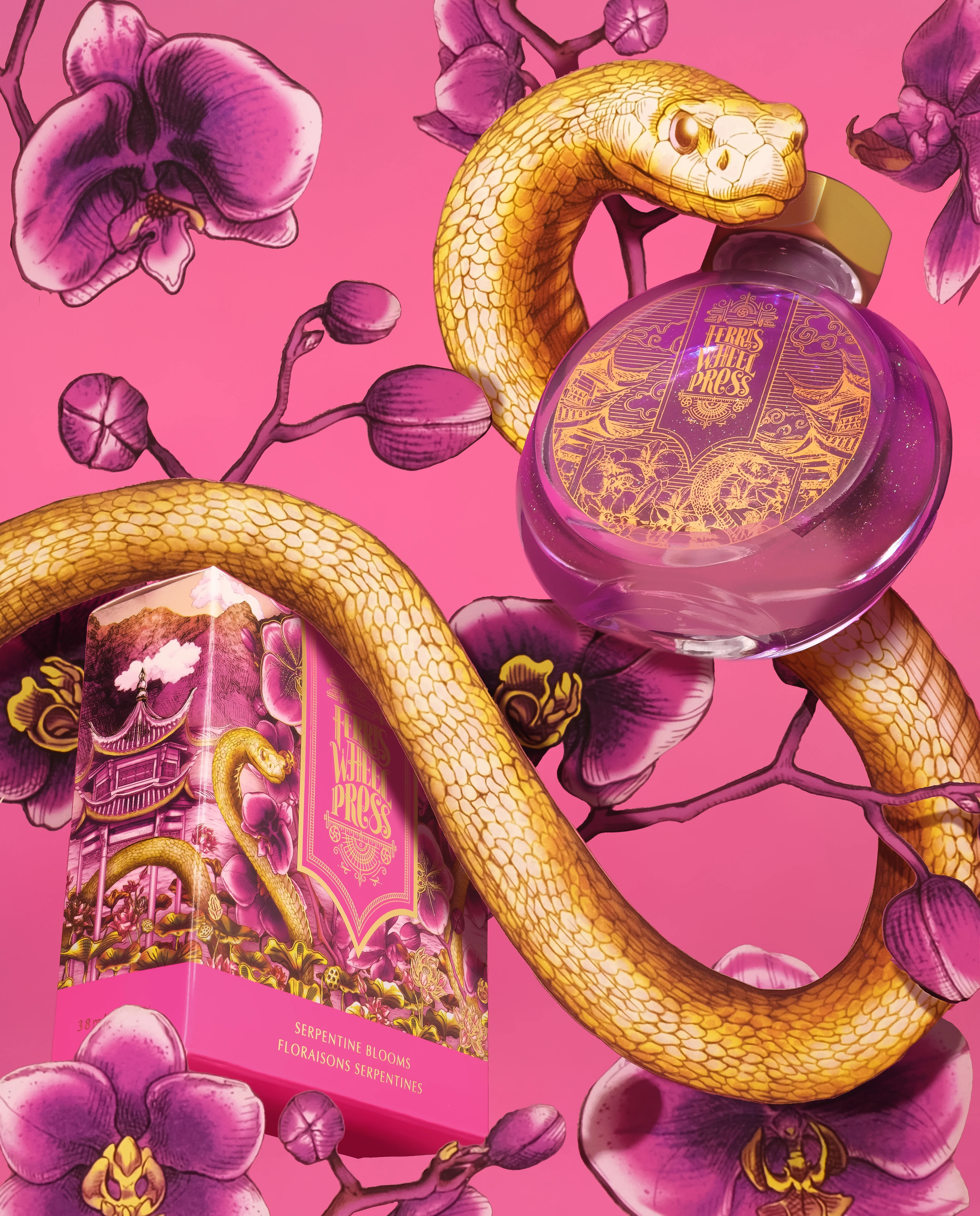 Fête Chinoise | 2025 Year of the Snake SPECIAL Edition | Serpentine Blooms 38ml - Image 4