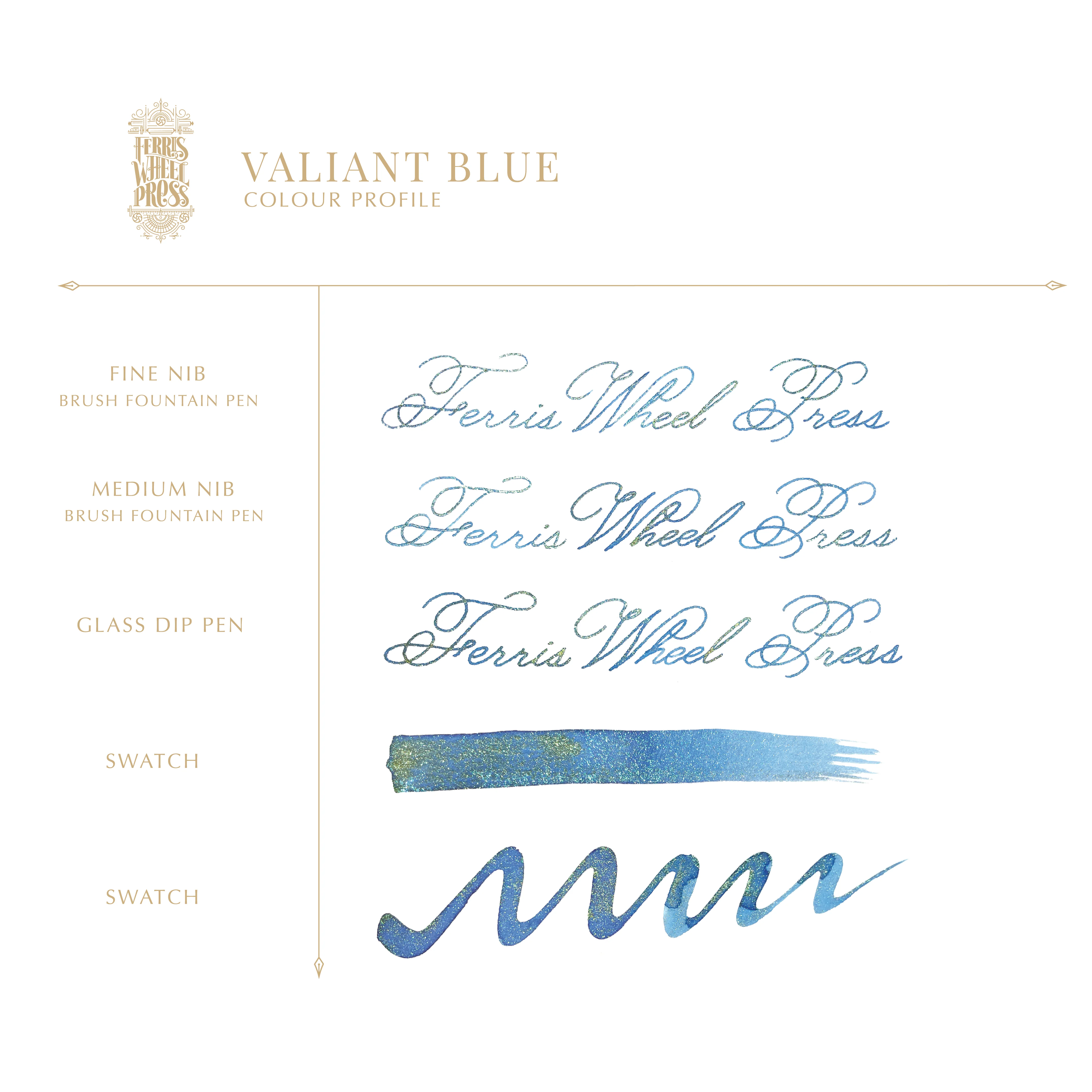 FerriTales™ Ferris Wheel Press | Beauty and the Beast | Valiant Blue 20ml - Image 3