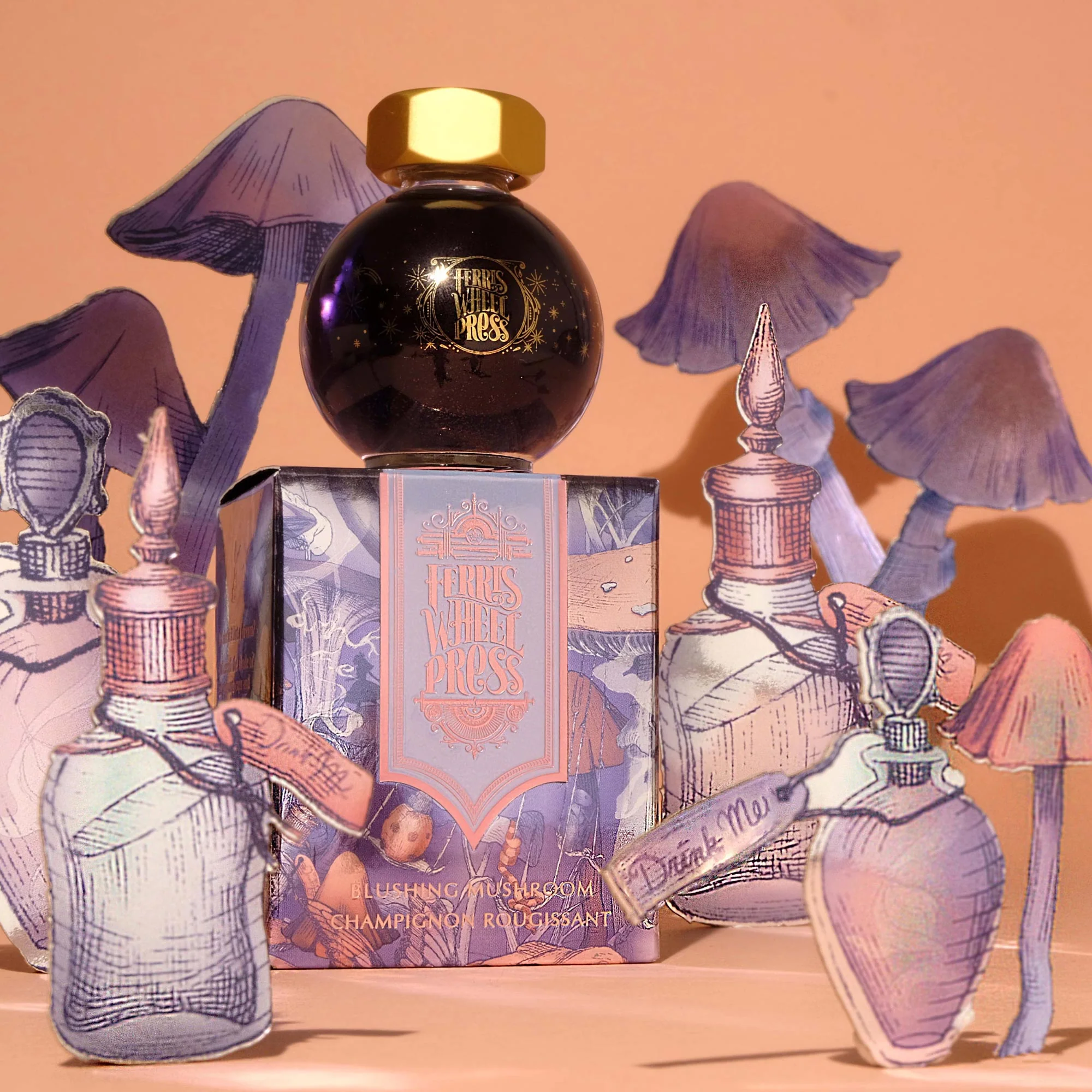 FerriTales™ Ferris Wheel Press | Down the Rabbit Hole | Blushing Mushroom 20ml - Image 10