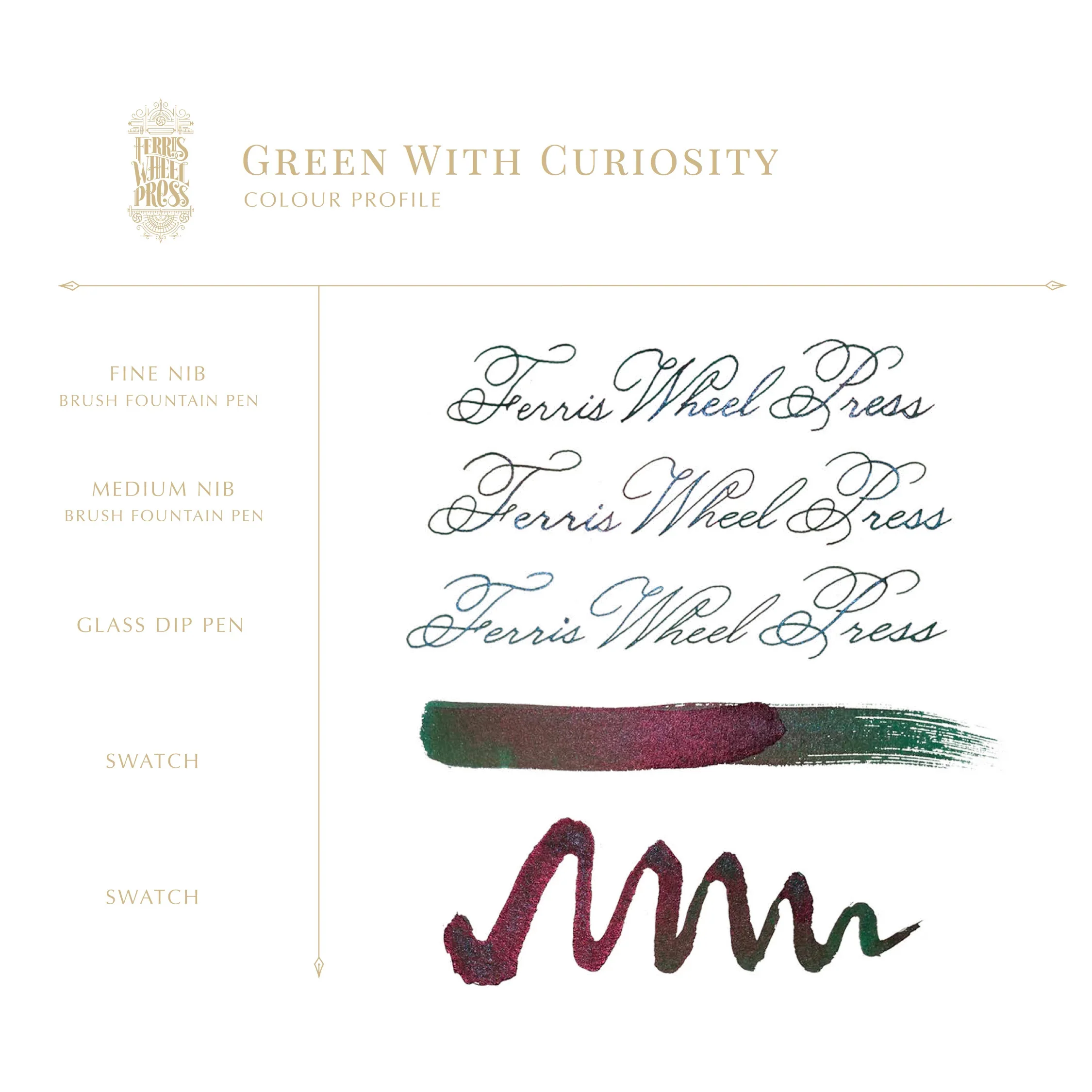 FerriTales™ Ferris Wheel Press | Down the Rabbit Hole | Green with Curiosity 20ml - Image 3