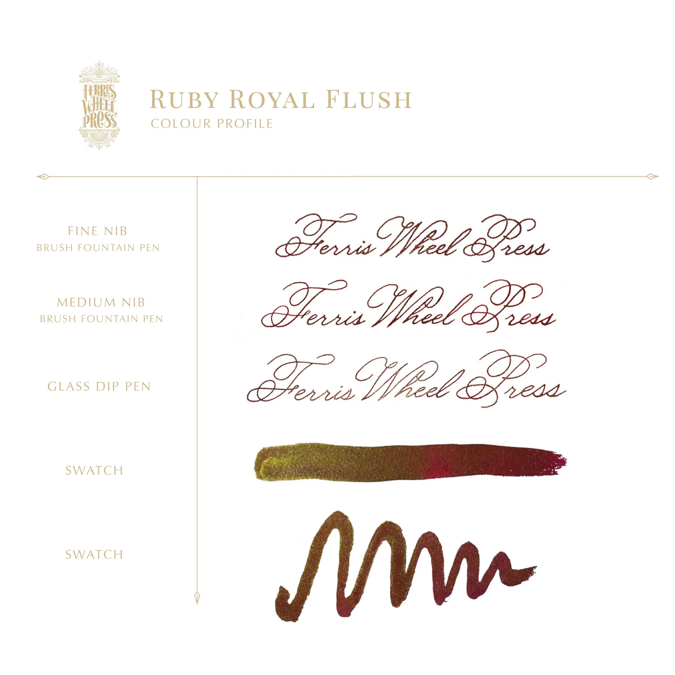 FerriTales™ Ferris Wheel Press | Down the Rabbit Hole | Ruby Royal Flush 20ml - Image 3