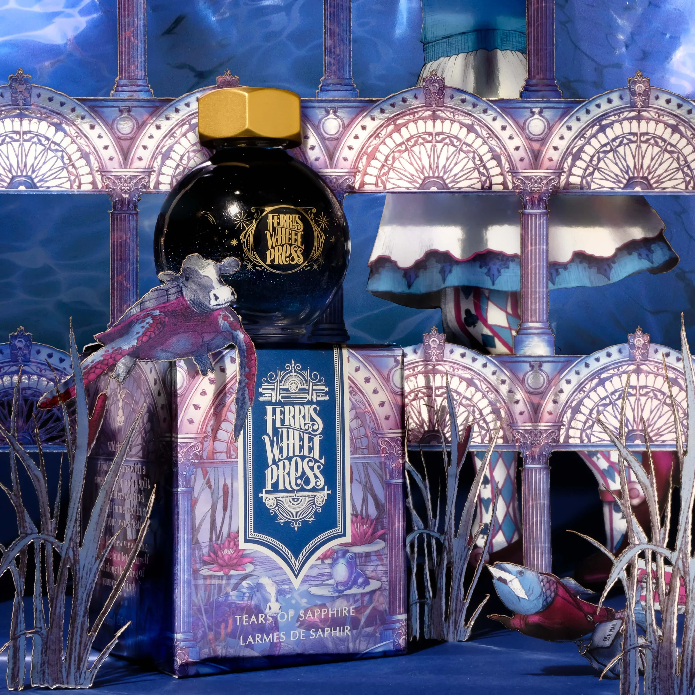 FerriTales™ Ferris Wheel Press | Down the Rabbit Hole | Tears of Sapphire 20ml - Image 8