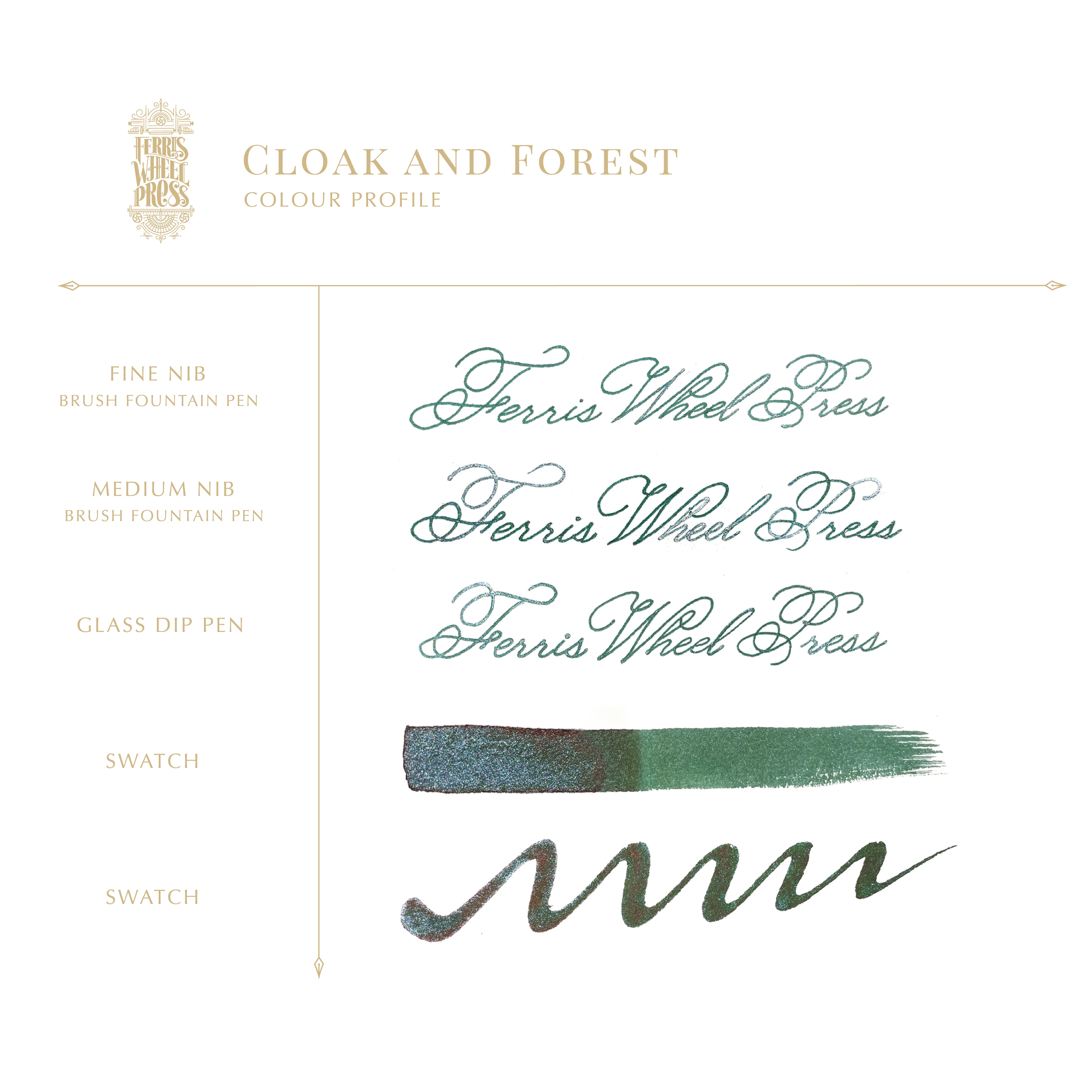FerriTales™ Ferris Wheel Press | Once Upon A Time | Cloak and Forest 20ml - Image 3